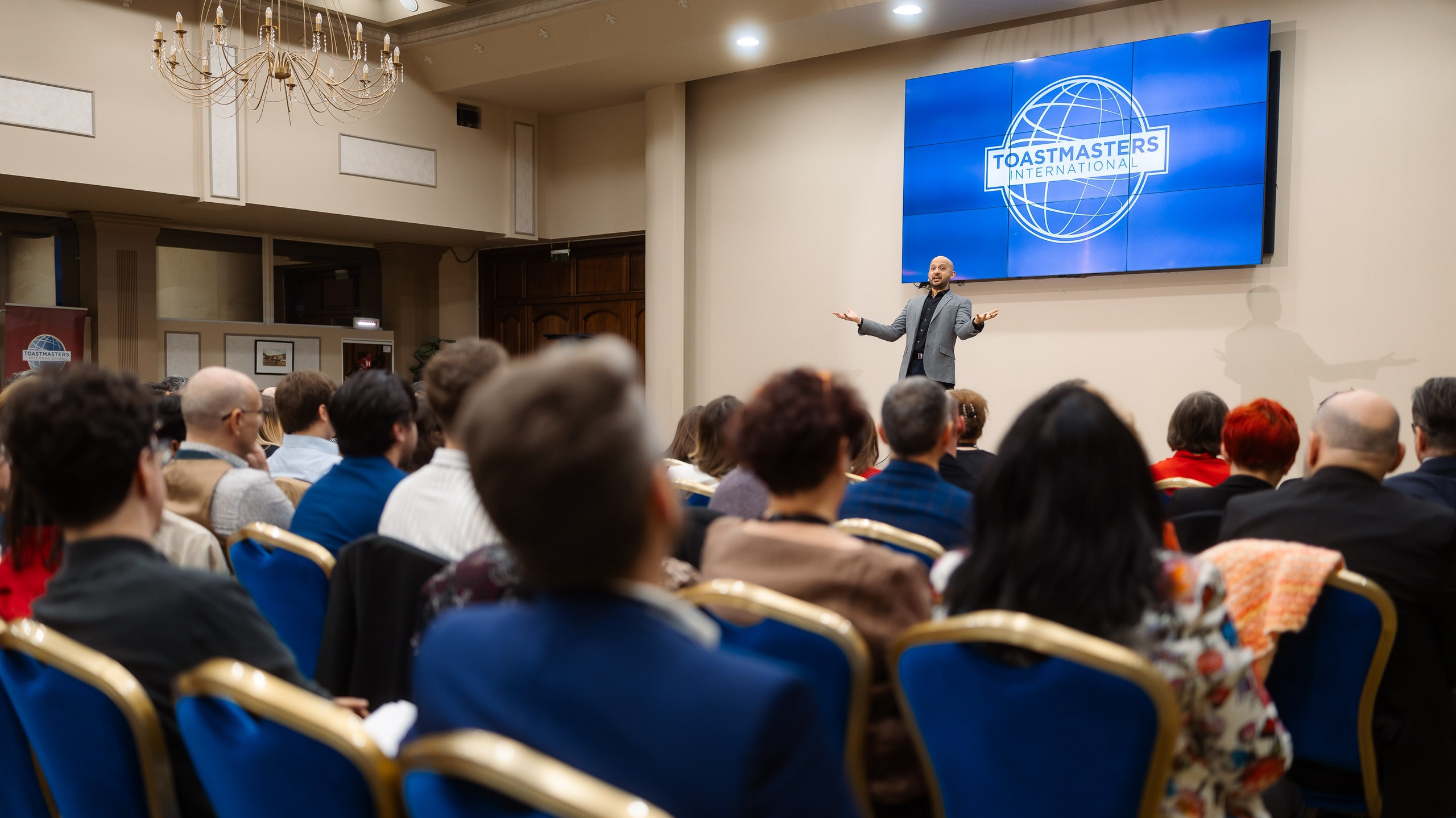 Toastmasters Conference. Marius Ciocan