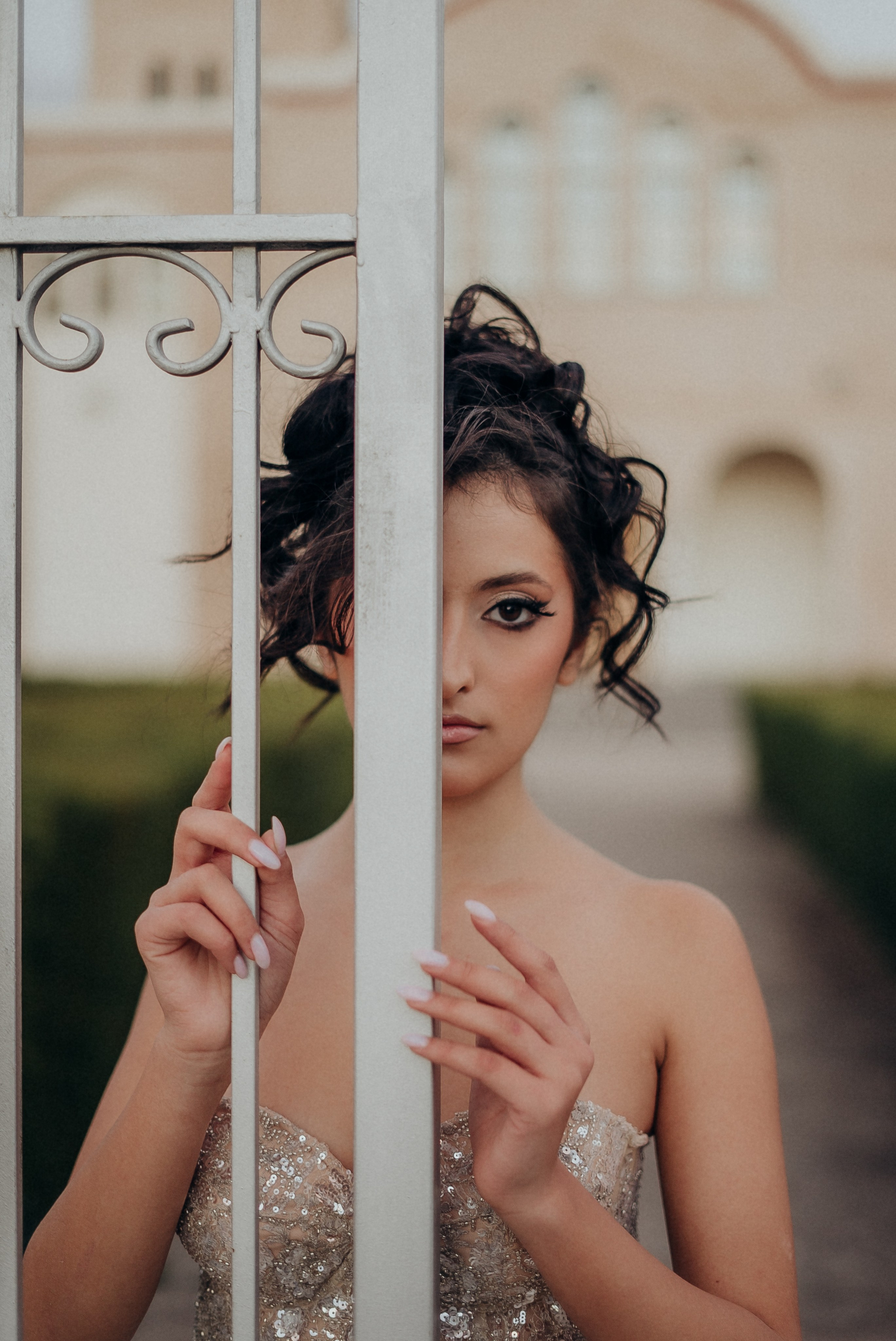 Съемка невесты в студии и ночью | Bride photography in the studio and at night. Портретный и семейный фотограф в Лимассоле Кипр Анна Руссу