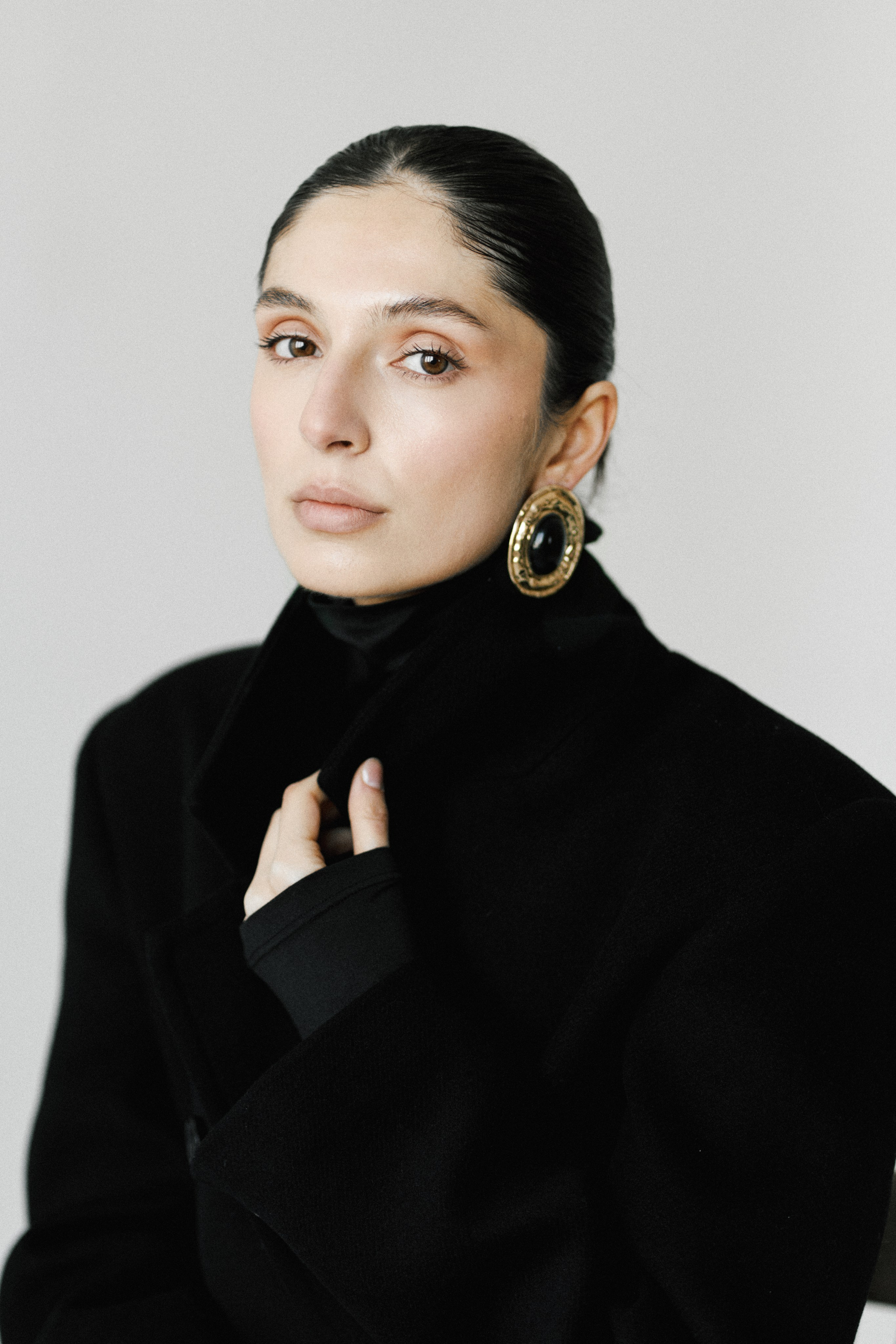 Studio-style portrait session in Yerevan