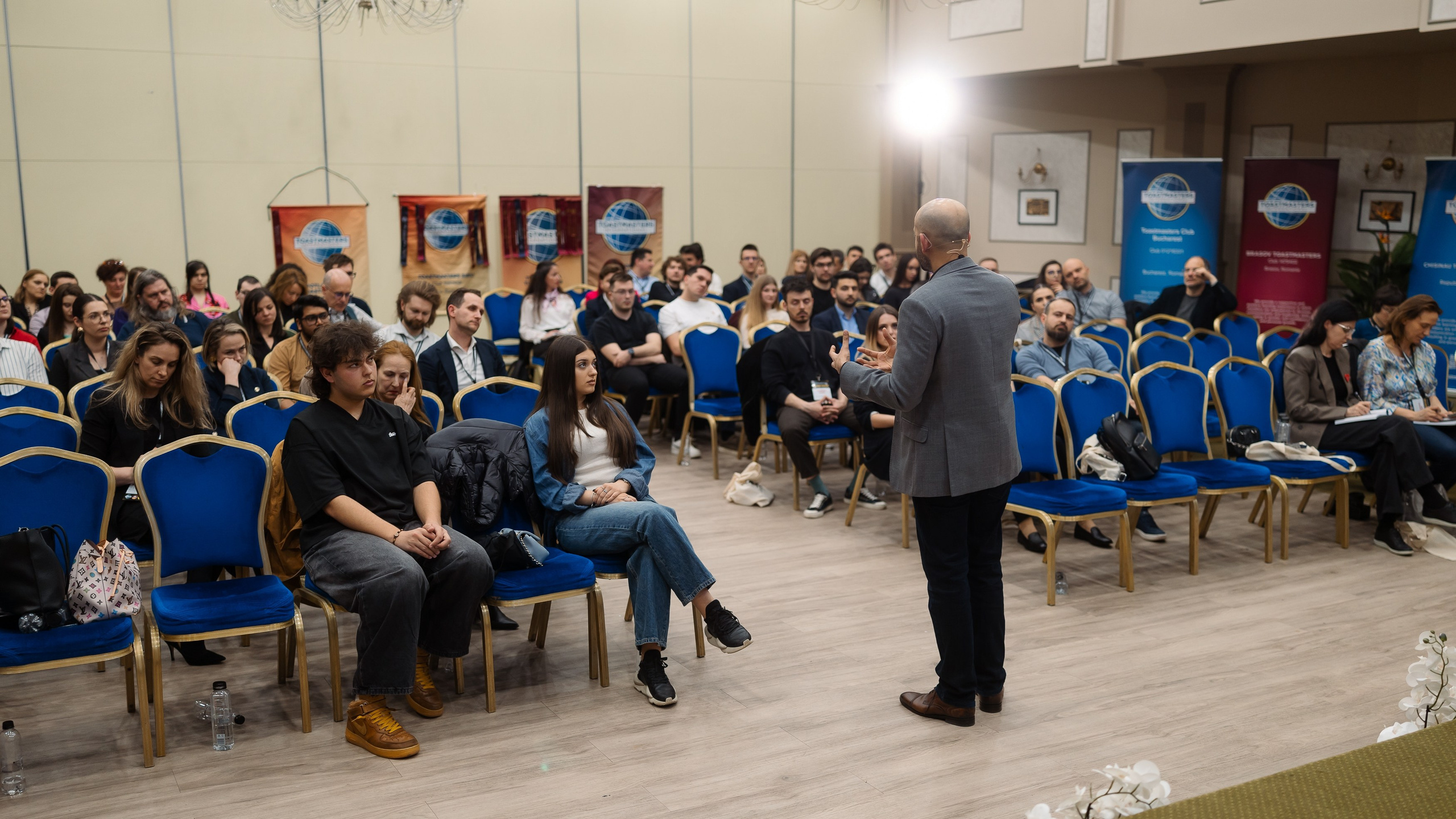 Toastmasters Conference. Marius Ciocan