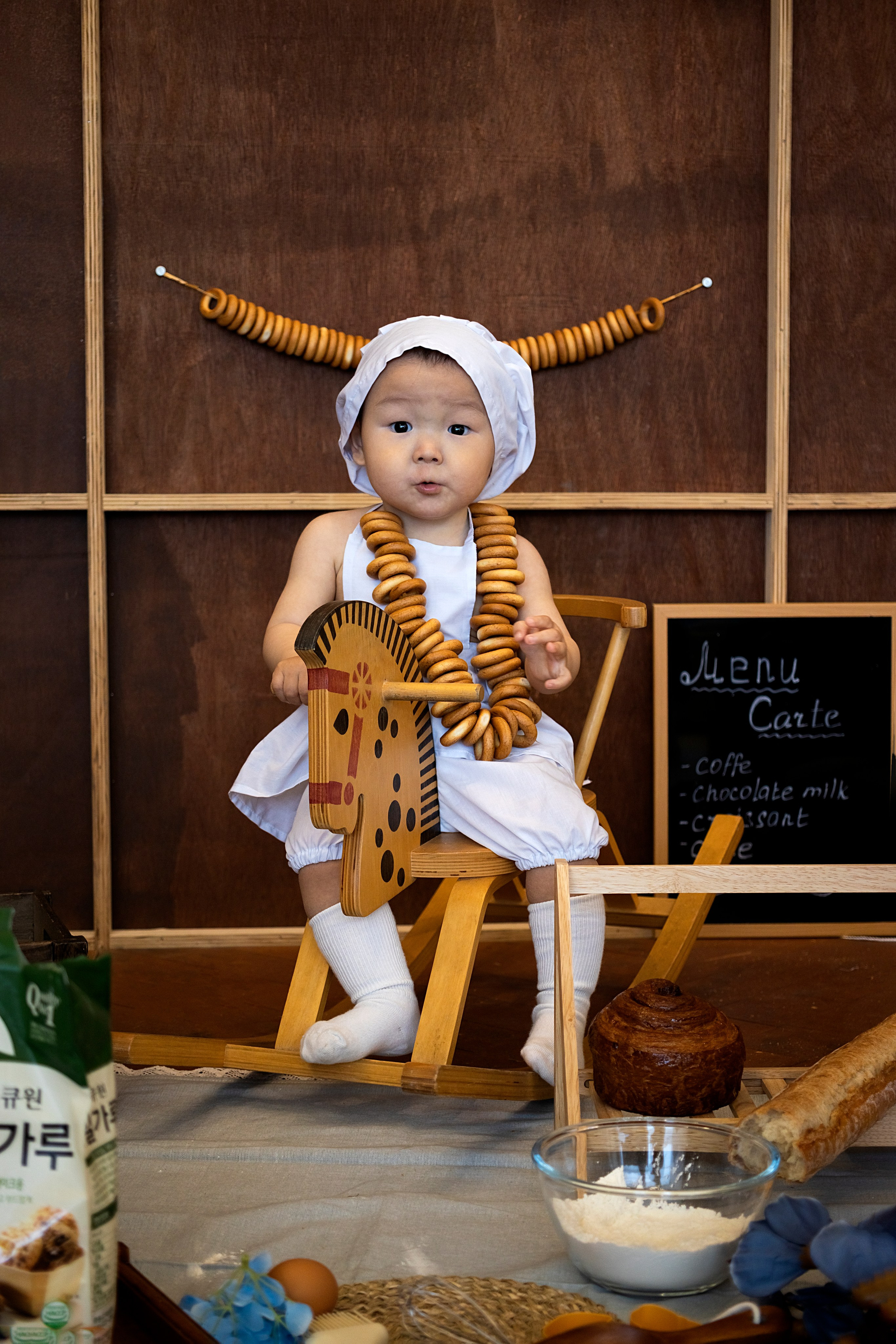 Артём в студии. Фотограф беременности, ньюборн и годовасиков в Корее Жанна Хан