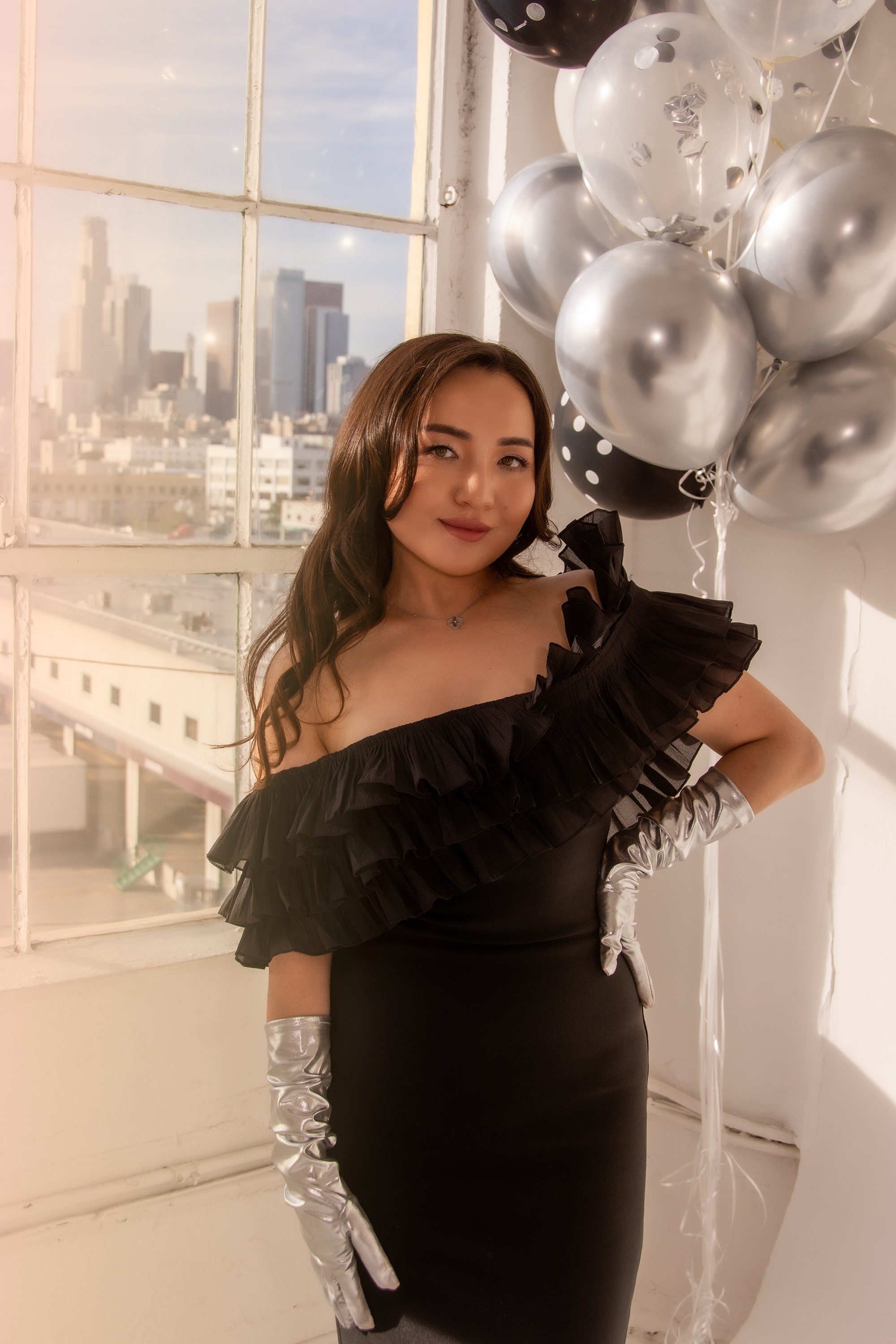Dinara Pre-Birthday Photo shoot. Professional portrait photographer in Los Angeles | Axenia Haritonova