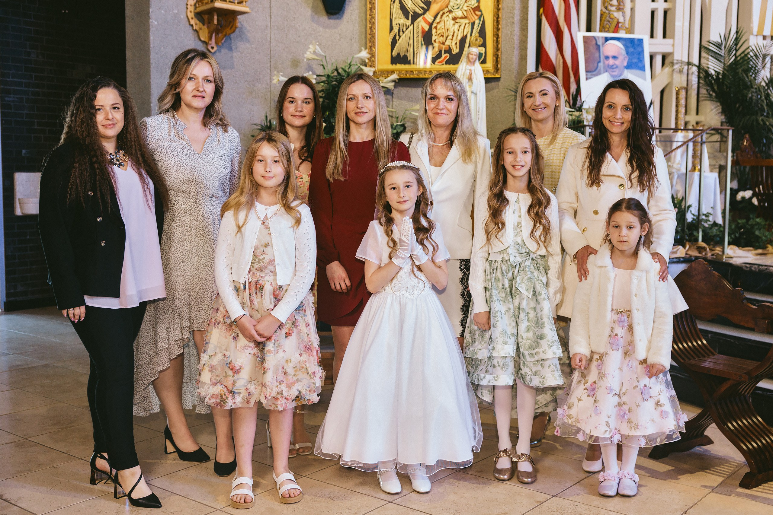 First Communion 05.03.2025. Wedding family event photographer in Chicago Nick Yushevich