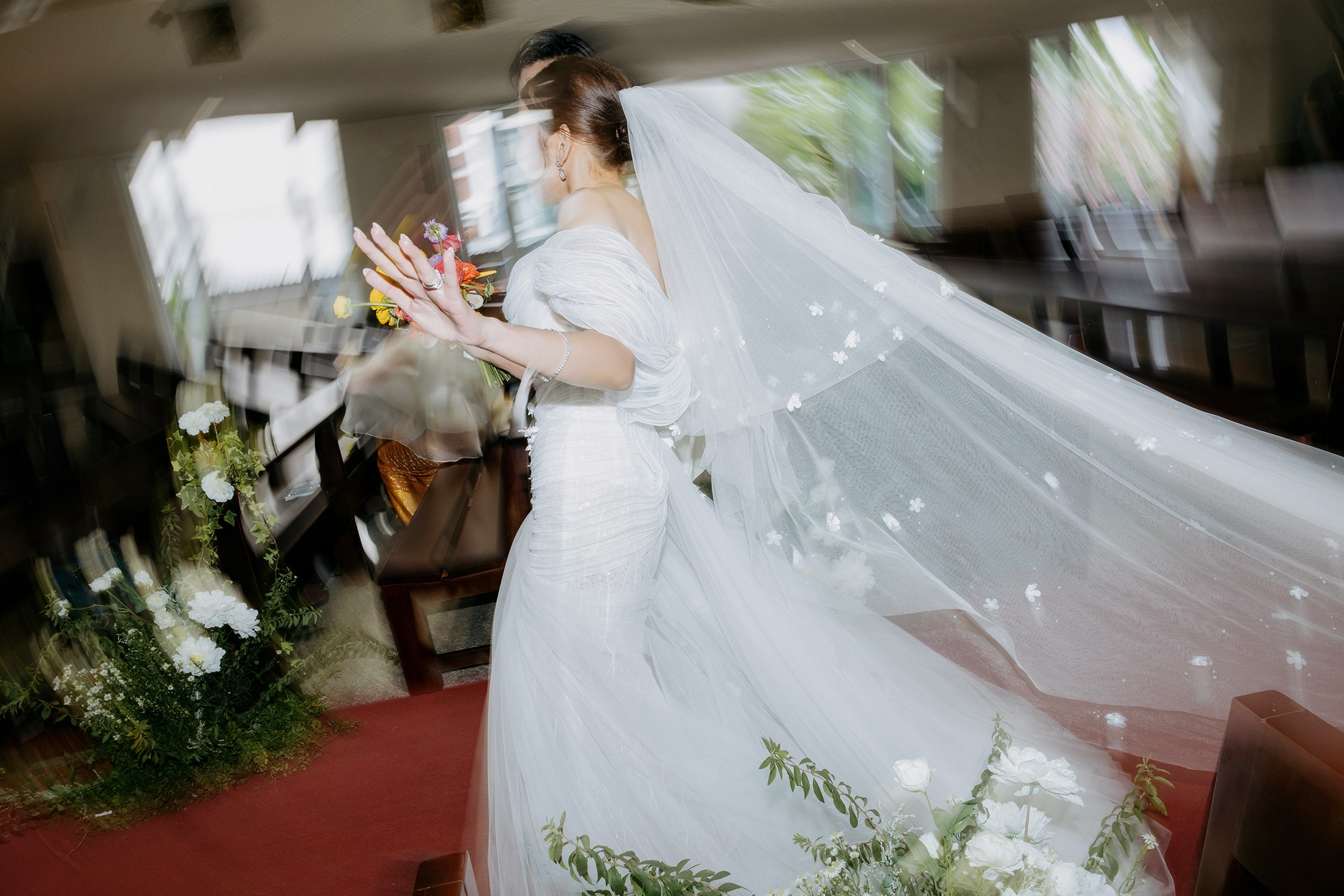 Church Wedding / Nica & Xavier. Nhiếp ảnh gia đám cưới hàng đầu tại Thành Phố Hồ Chí Minh