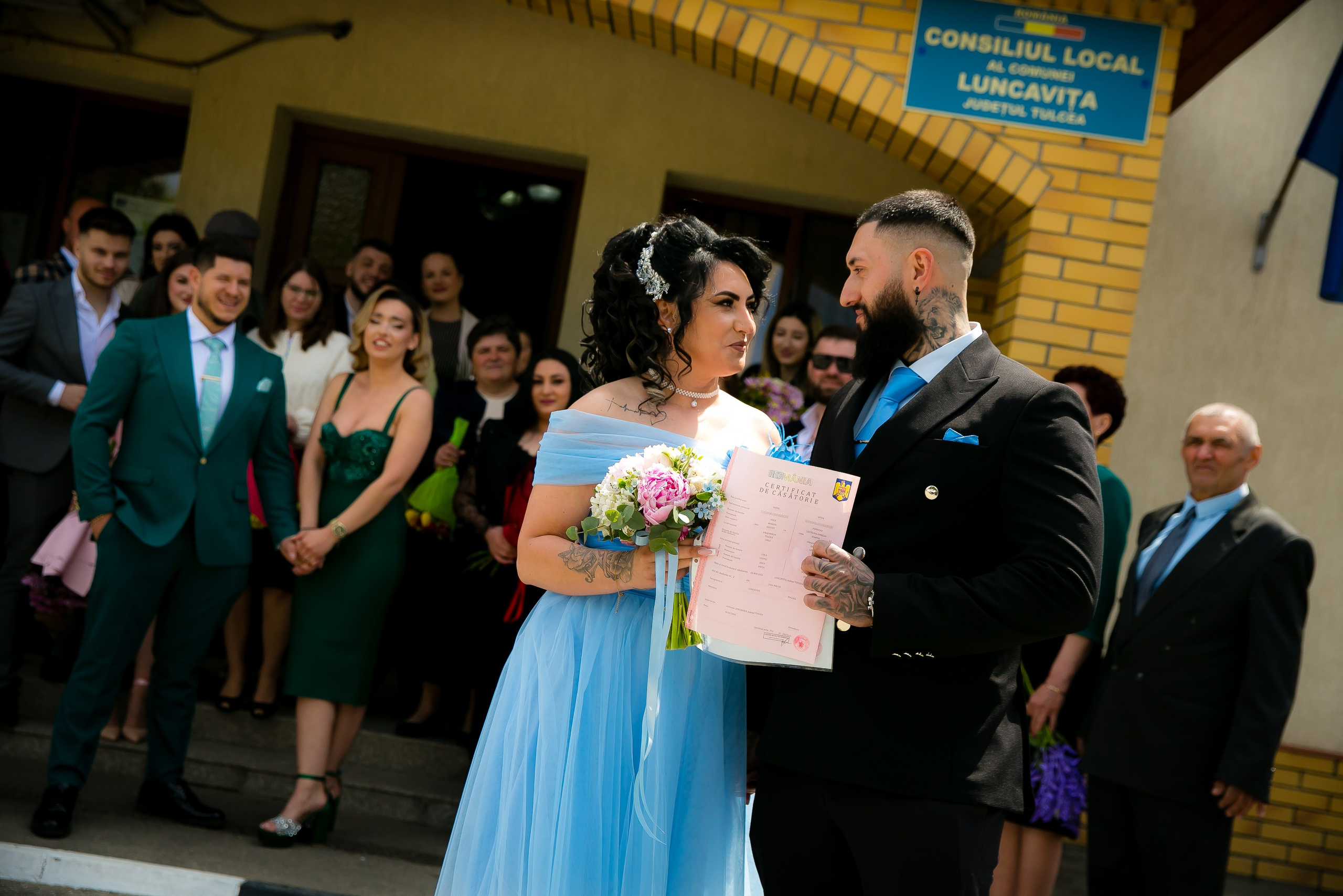 Cătălina & Marian 💙 Cununie civilă. DP Events — echipă foto-video din București, capturăm emoții și transformăm momentele în amintiri autentice
