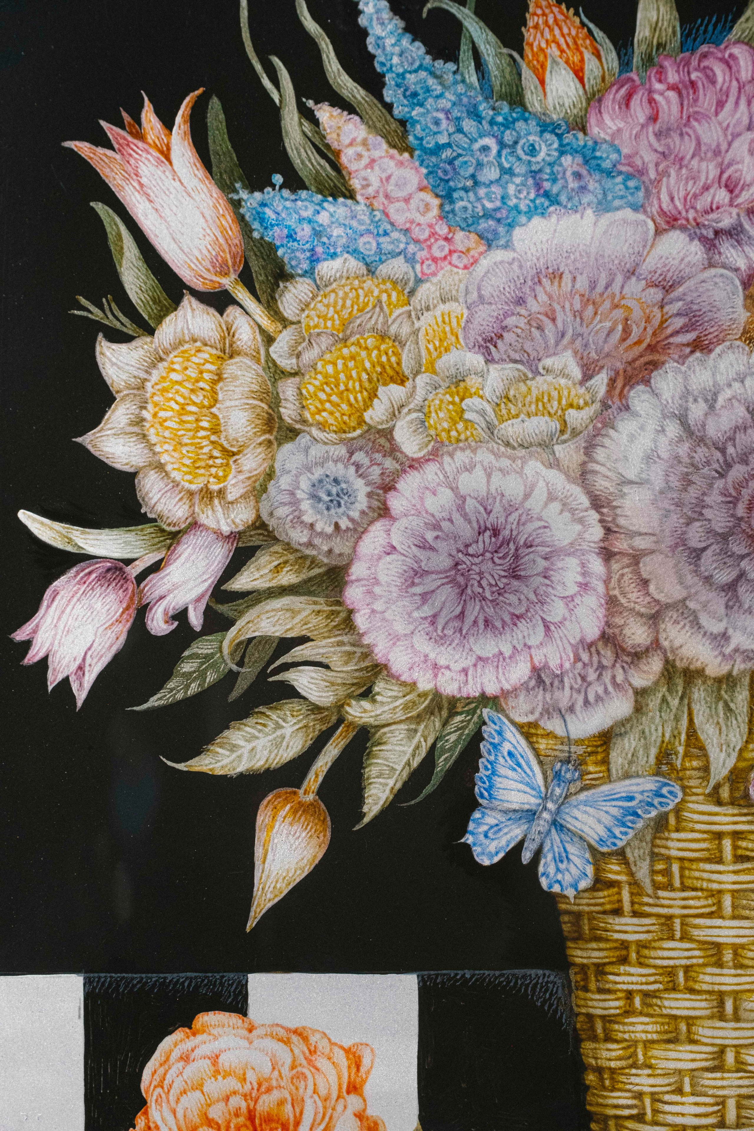 Still Life with a Blue Butterfly. Marina Rogatova