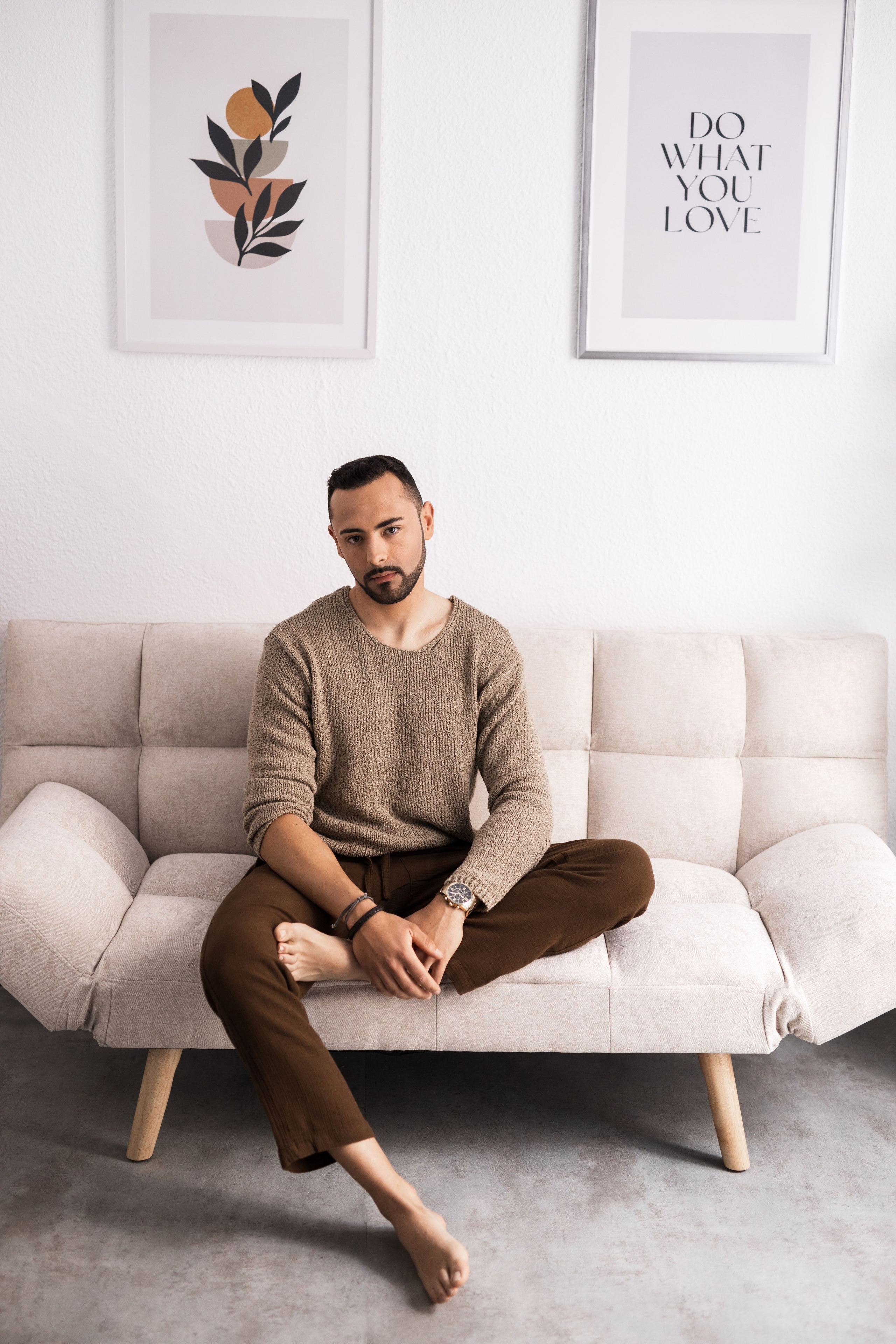 JAVIER. Fotograf w Barcelonie Hiszpanii Maslik Yulia