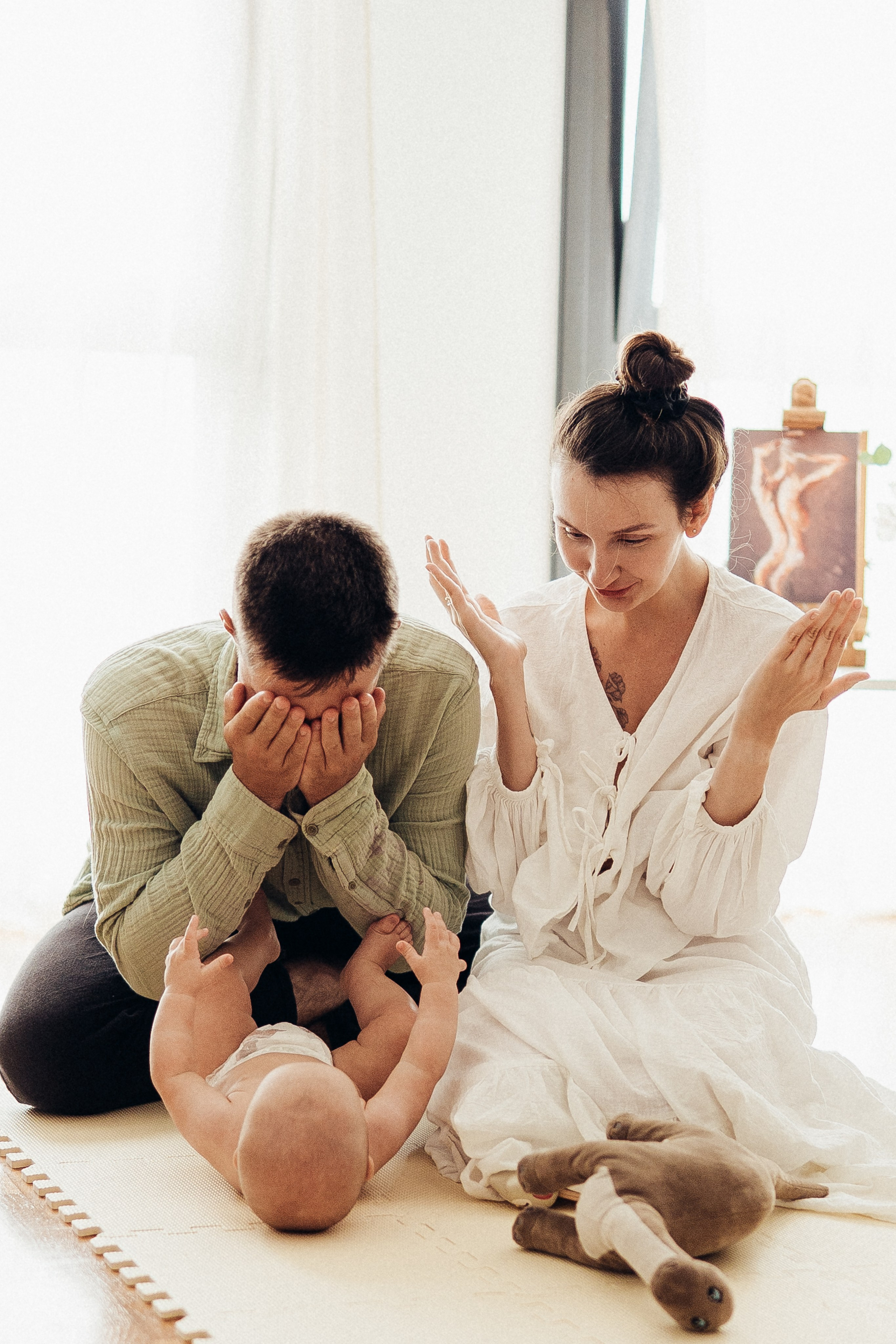 Настя, Богдан, Лео. Family photographer in Oviedo — Yana Razina