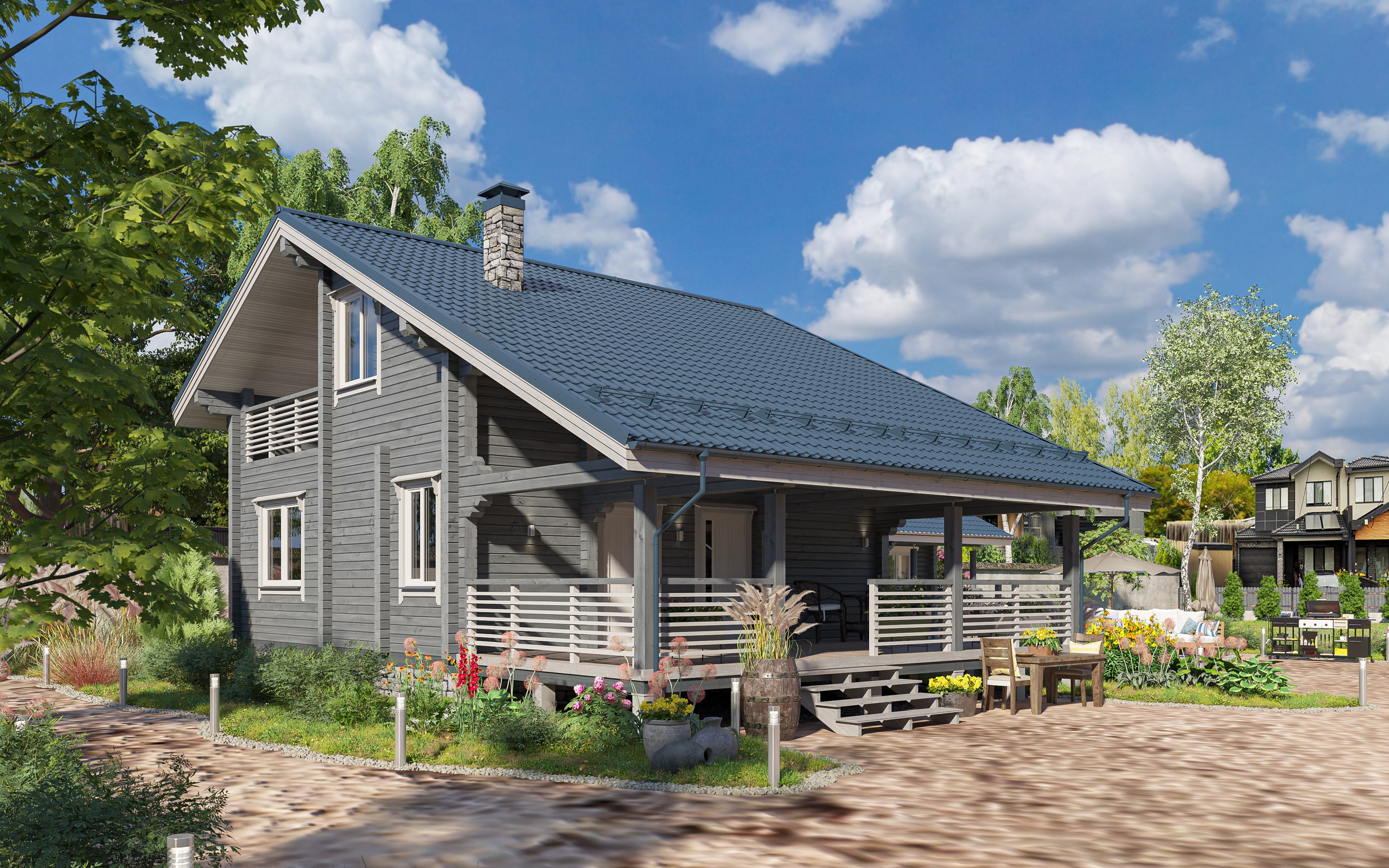 Ландшафтная визуализация. Дизайн и визуализация