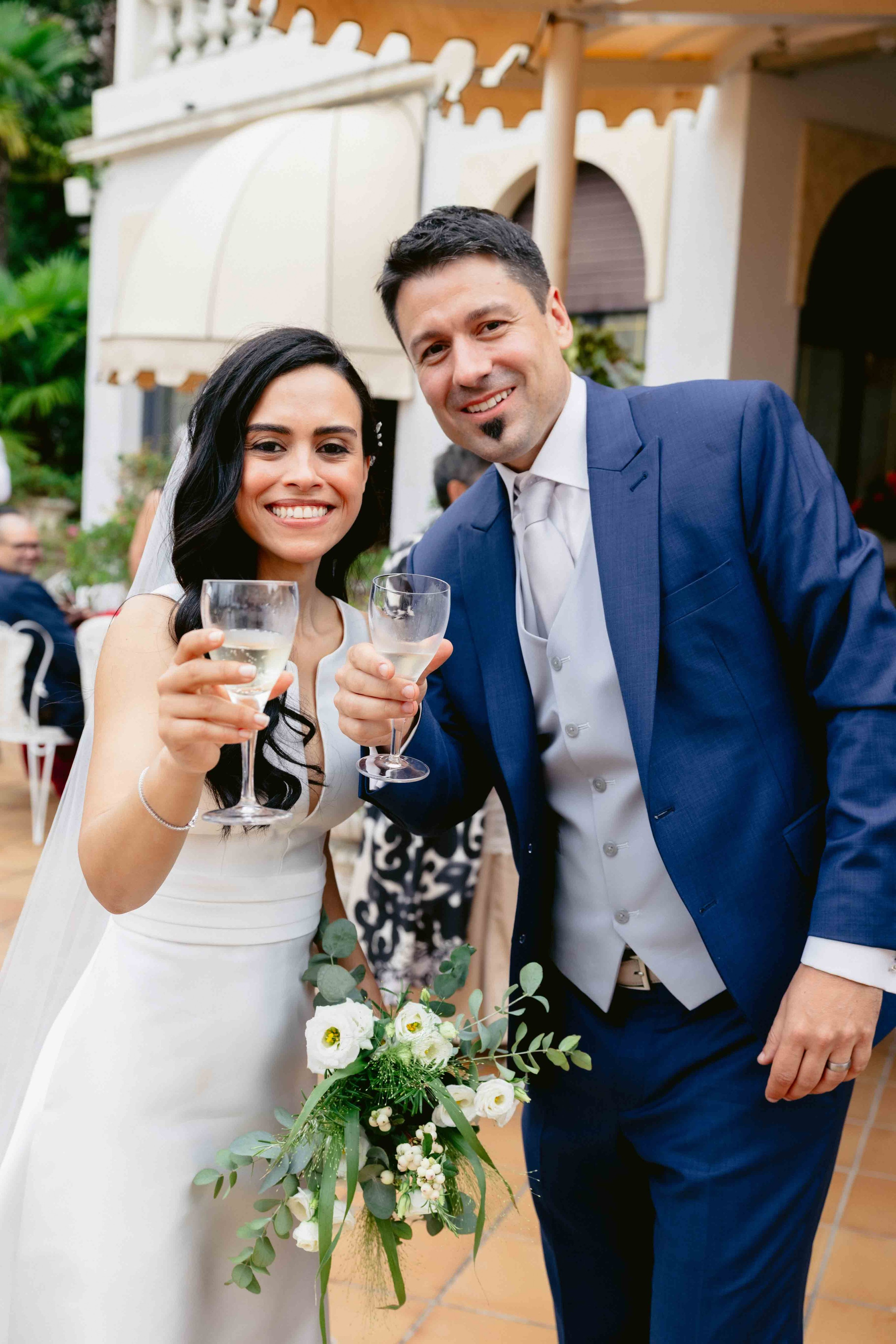 wedding at hotel ville montefiori