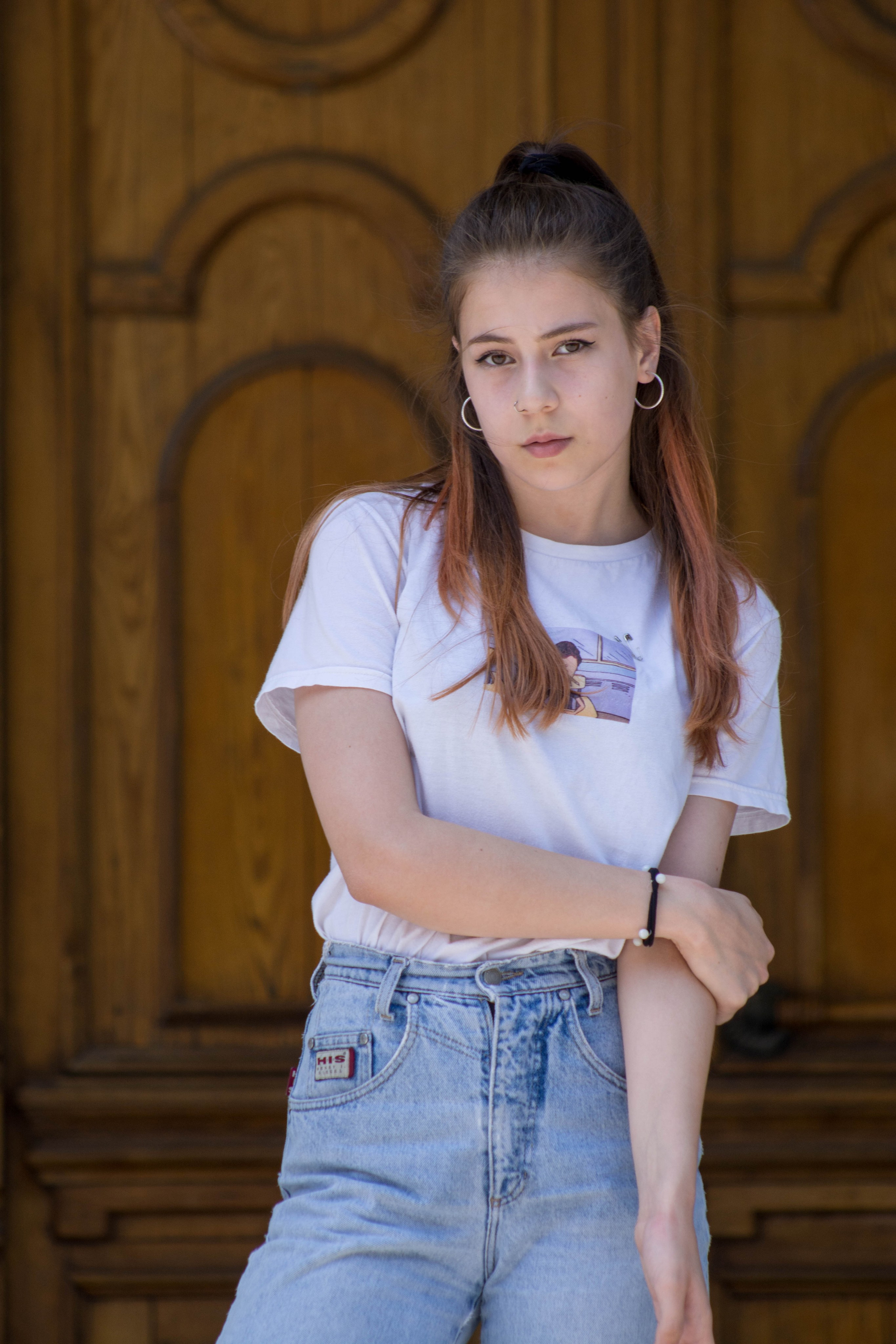 Street fashion janrında. Fotoqraf Vəli Məmmədov