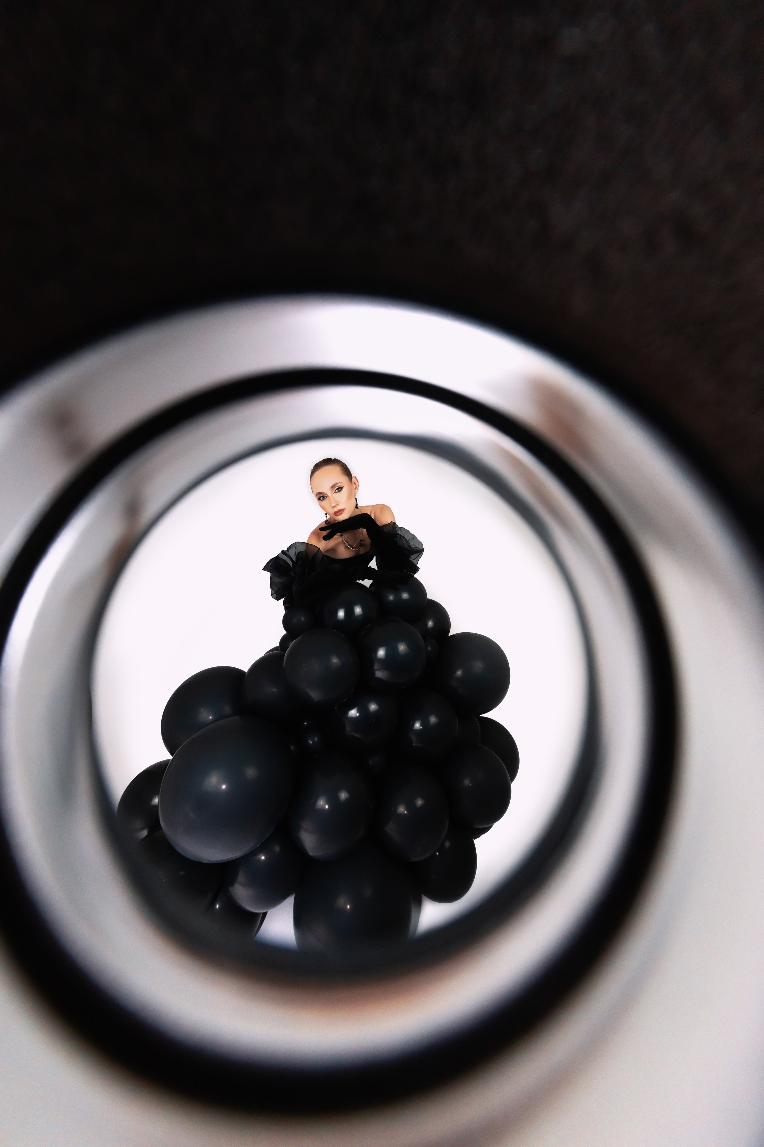 Studio-Shooting. Portraitfotografin Natalia Calcagnile