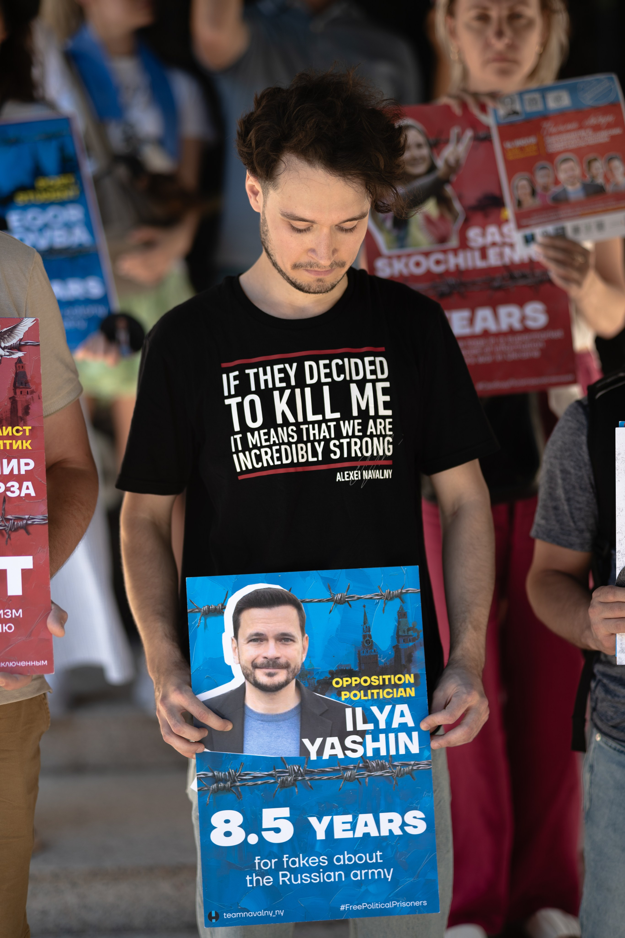 Rallies of team Navalny NY. Photographer New York / Los Angeles