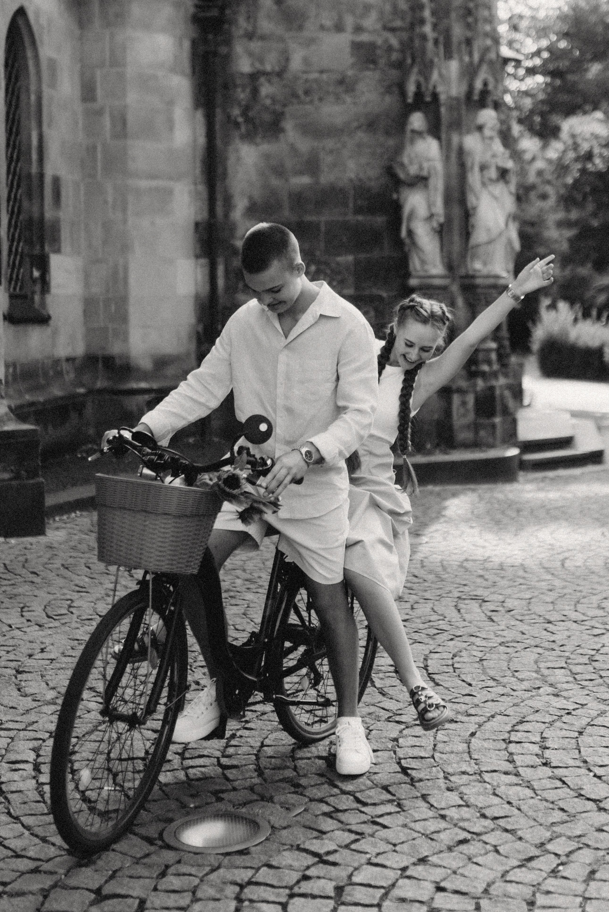 Fahrradliebe. Семейный фотограф Лейпциг, Германия