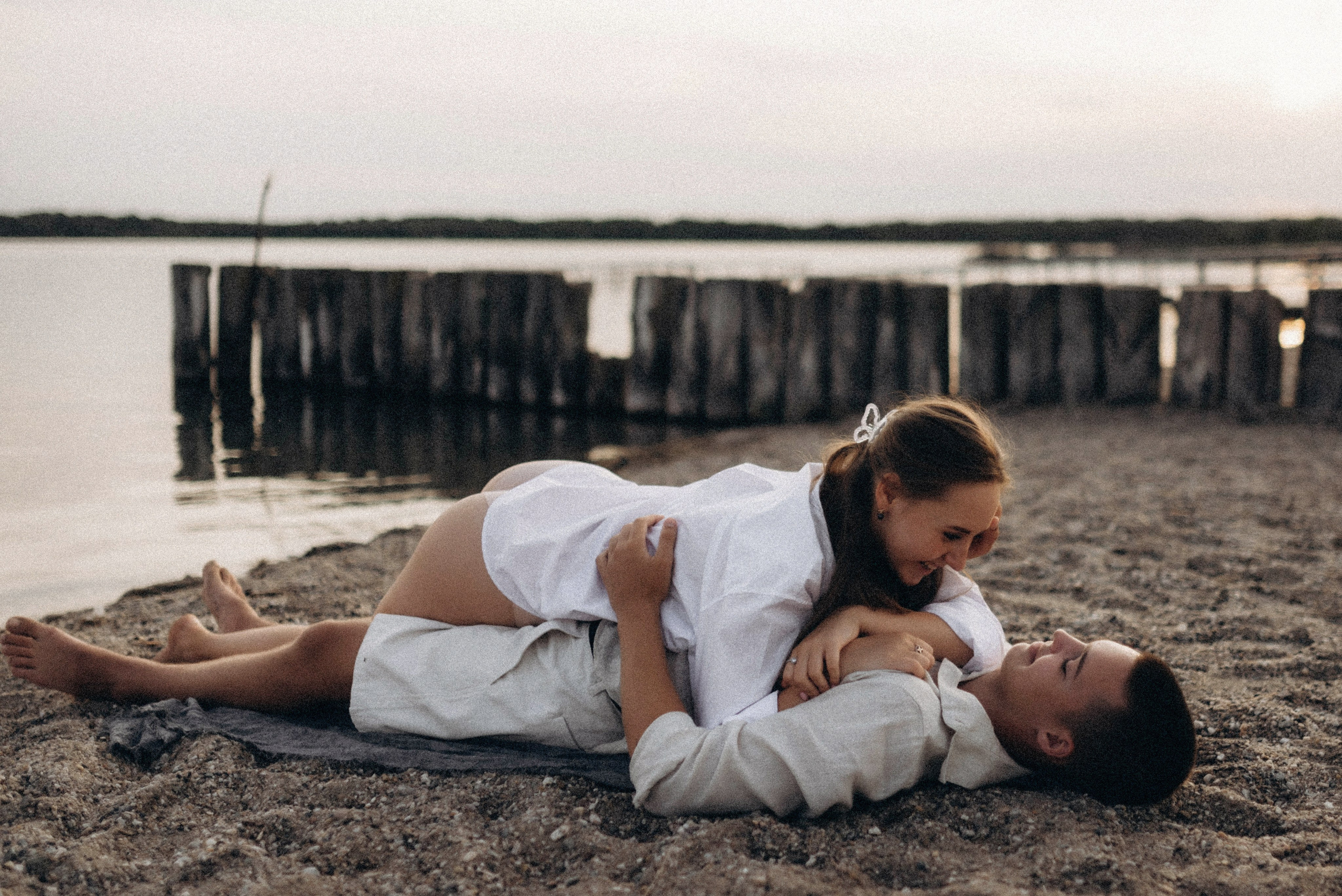 Cospundener See. Семейный фотограф Лейпциг, Германия