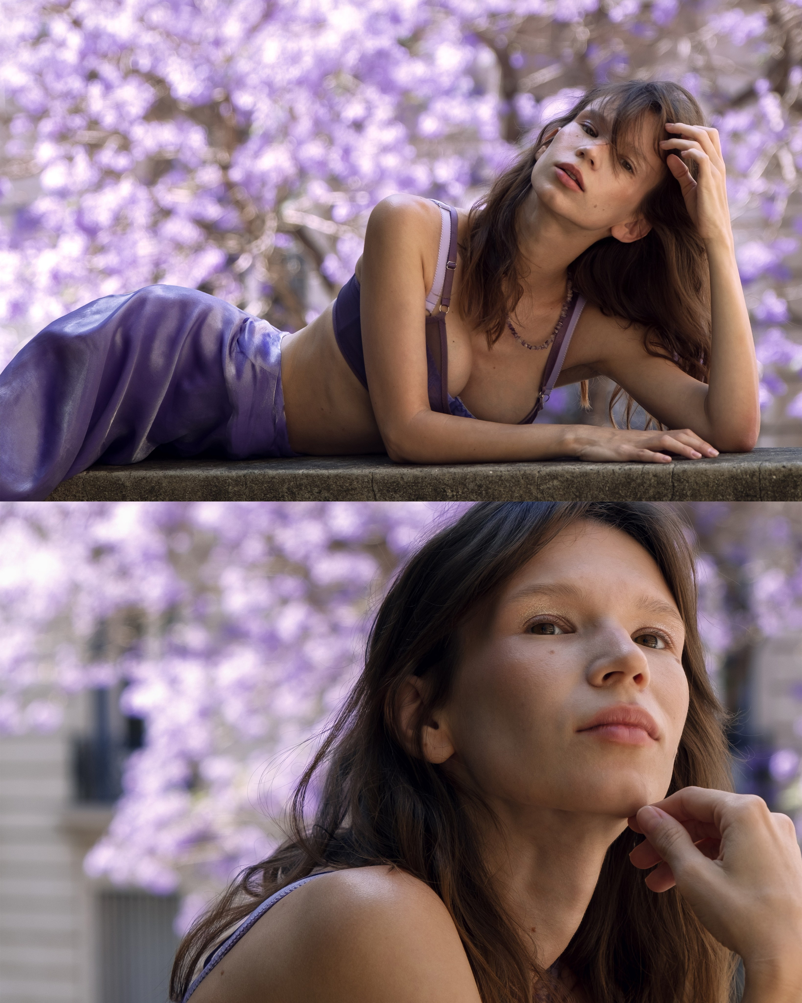 Alisa y Jacaranda. Photographer Olga Tsoi