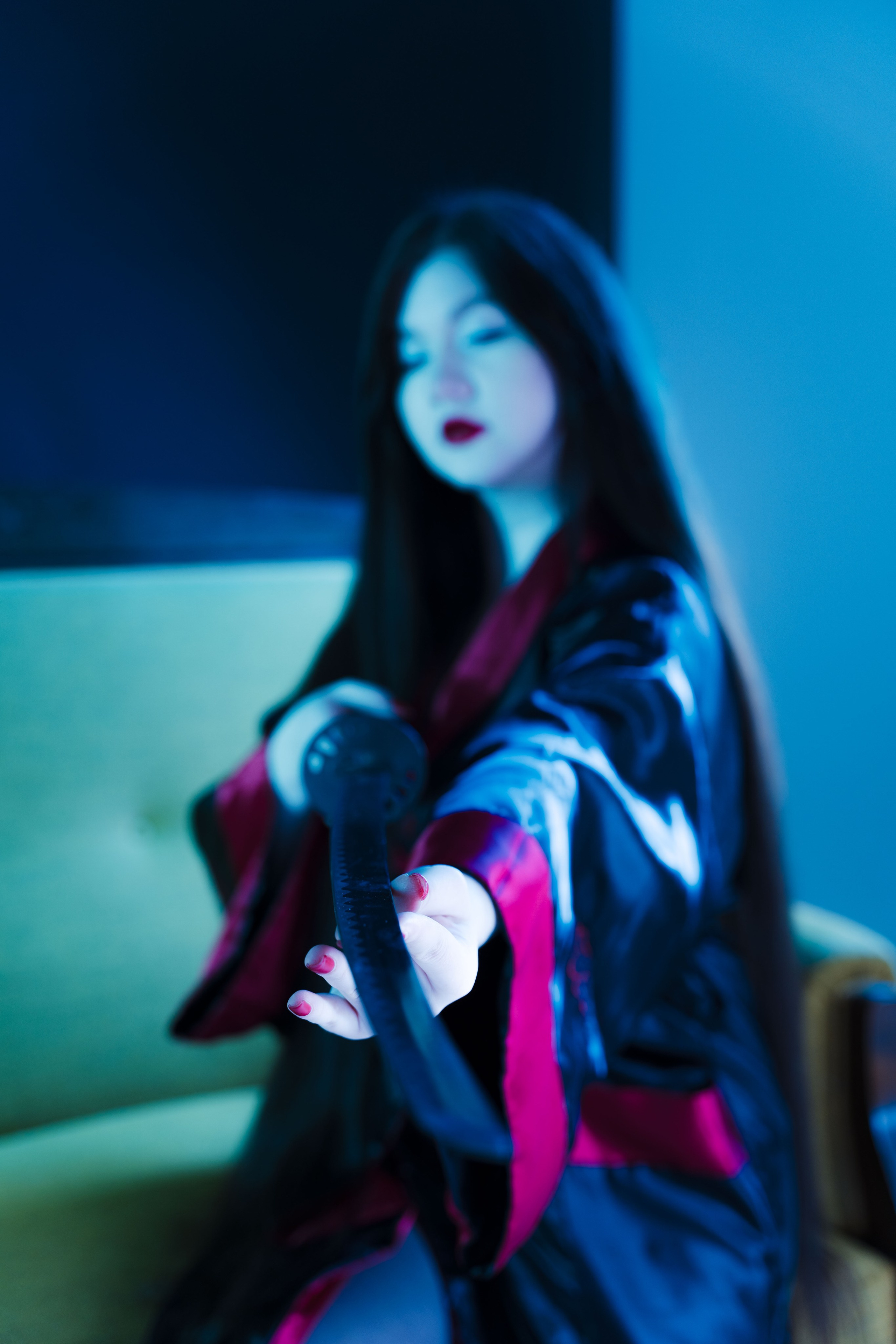 SAMURAI.EXE. Anna Omni — concept photographer and digital artist in Riga, Latvia