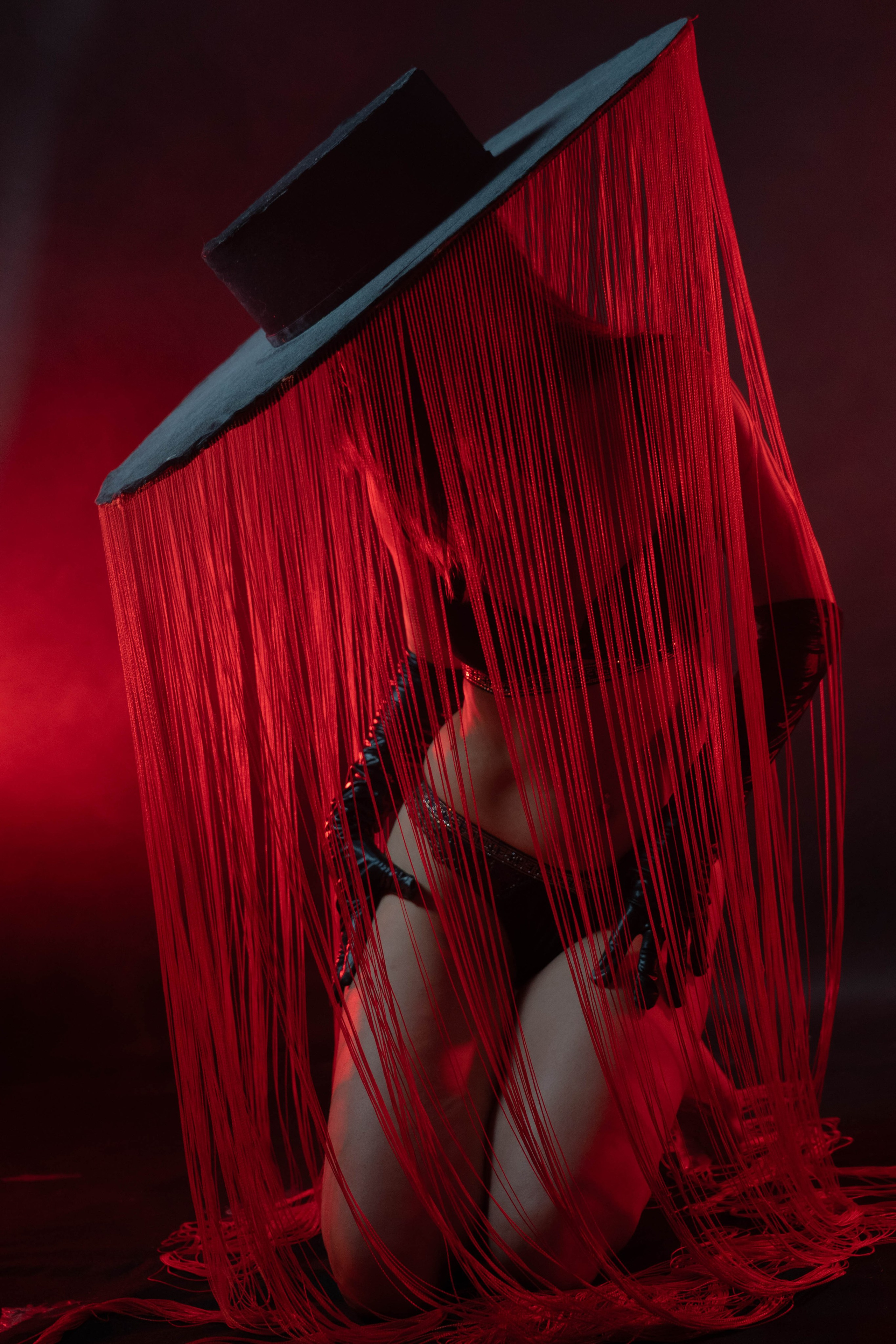 Raudona kepurė. Fotografija — Olga Bojarin