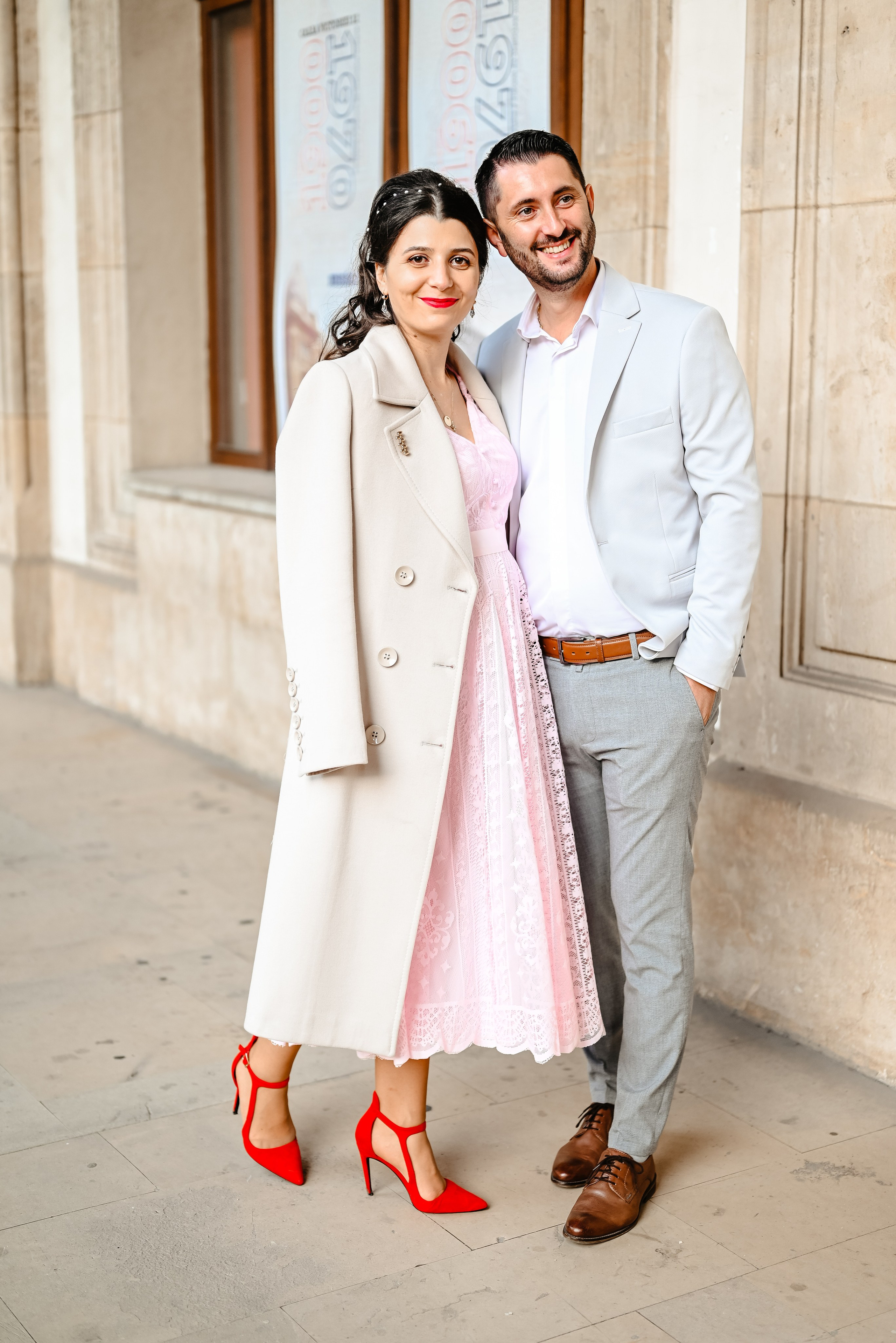 Ședința maternitate Alexandra si Andrei, Calea Victoriei. Ana Maria Dragan Fotograf Evenimente