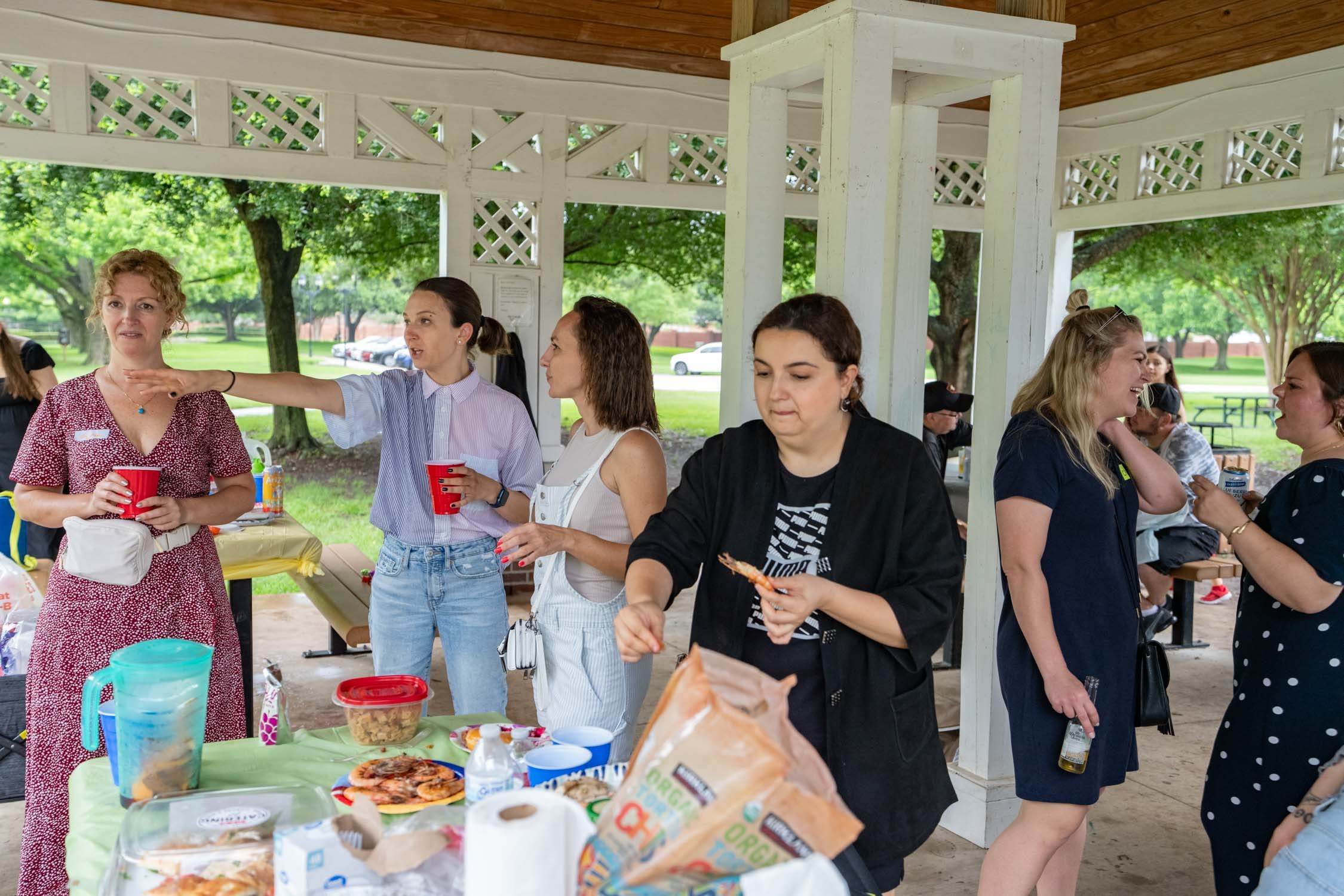 Easter picnic. Photographer Irina Kozhemyakina. Houston