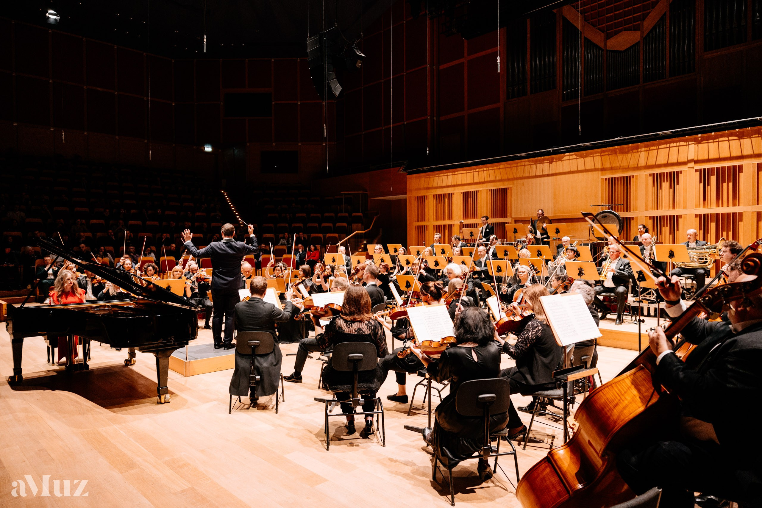 Koncert dyplomantów aMuz w Polskiej Filharmonii Bałtyckiej. Fotograf Ślubny Warszawa - Sesje Biznesowe Rodzinne Eventy
