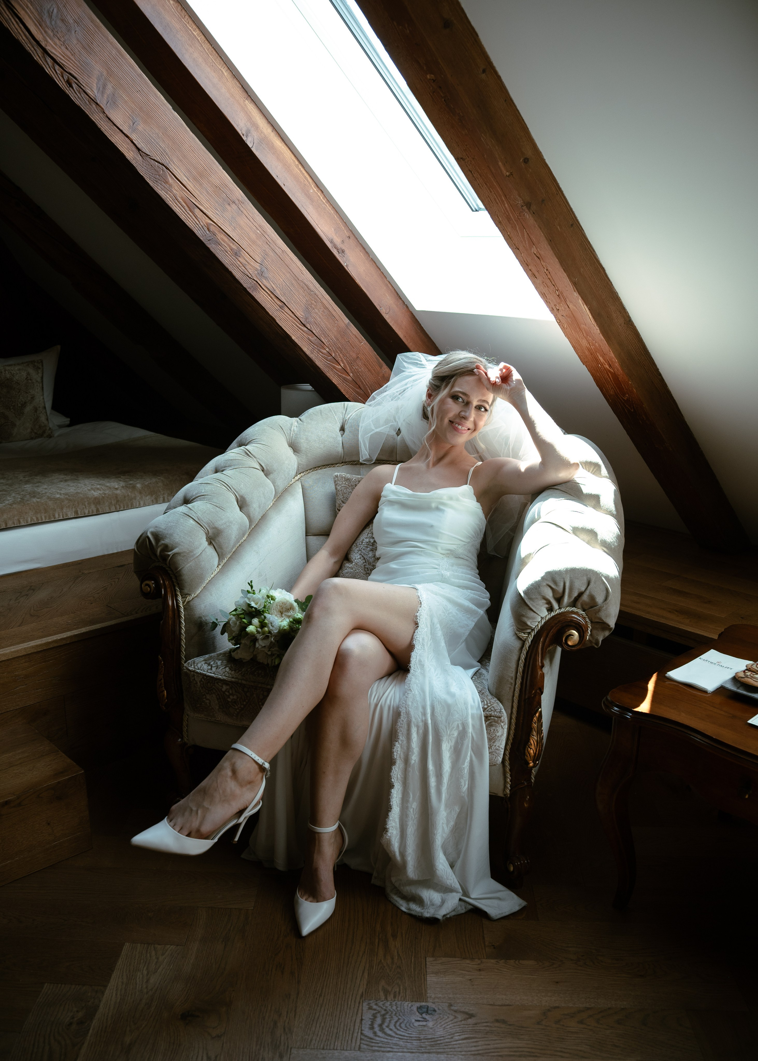 Dmitry & Olga in Svätý Jur. Photo Vienna and Bratislava