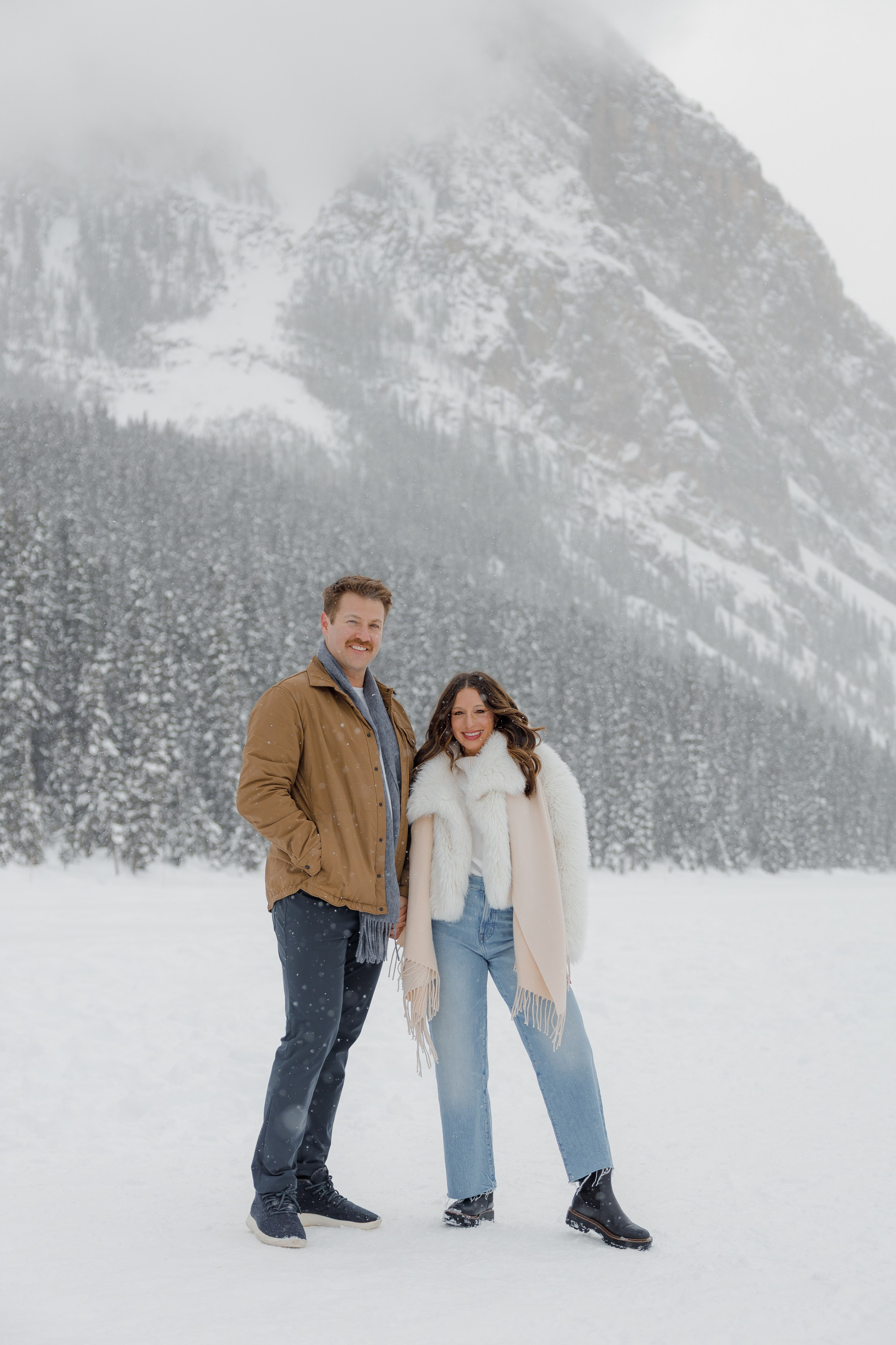 Lake Louise engagement session. Home
