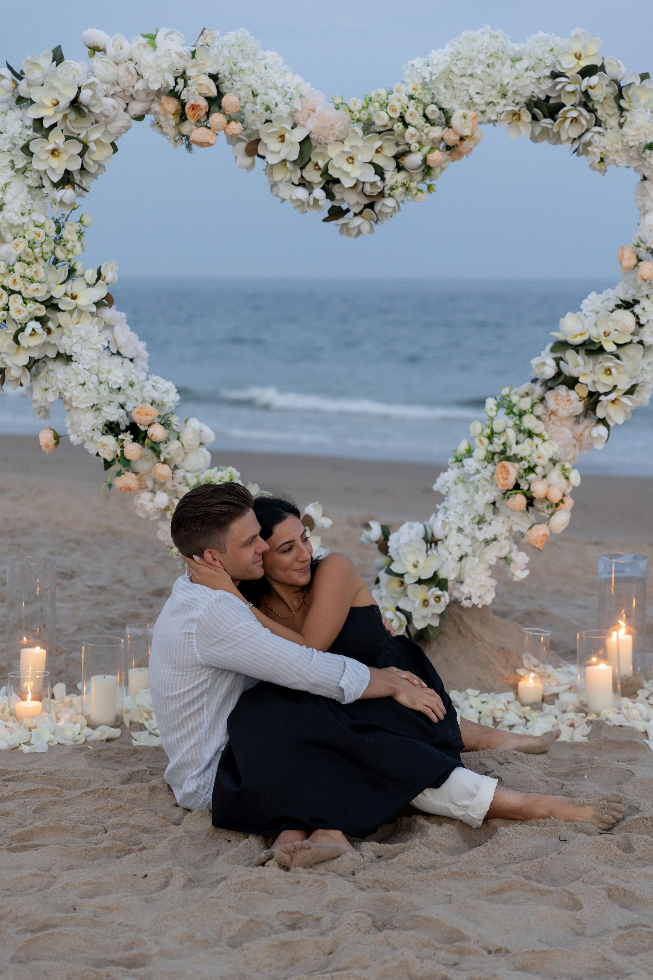 Watch Hill Beach Proposal | Westerly, Rhode Island. Rhode Island Wedding Photographer Tati Simpson