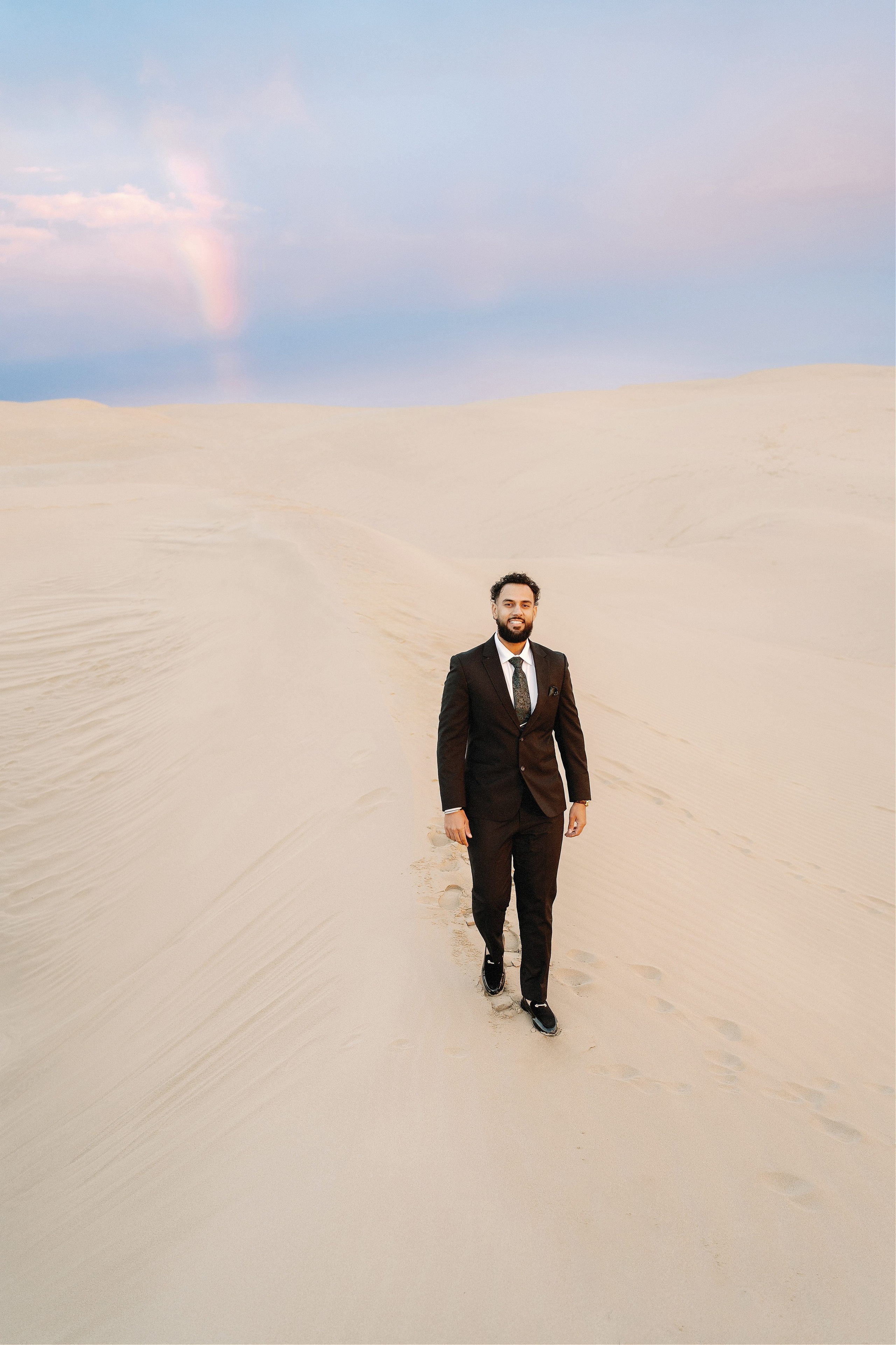 Elopement at Pismo Beach Sand Dunes, California. Wedding Photography & Videography Team in California, Los Angeles, San Francisco, San Diego and Travel
