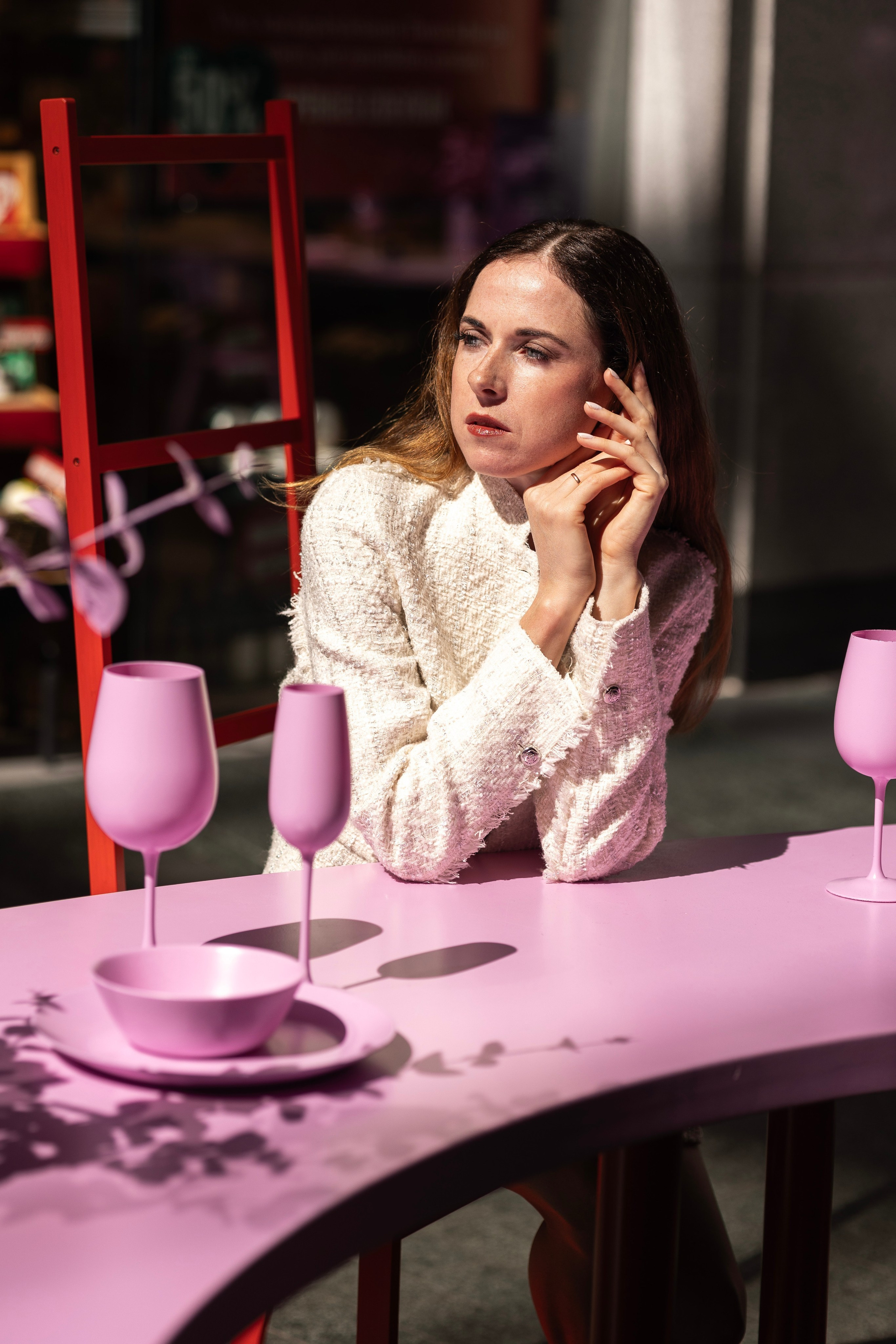 Portreta fotosesija sievietei Rīgā