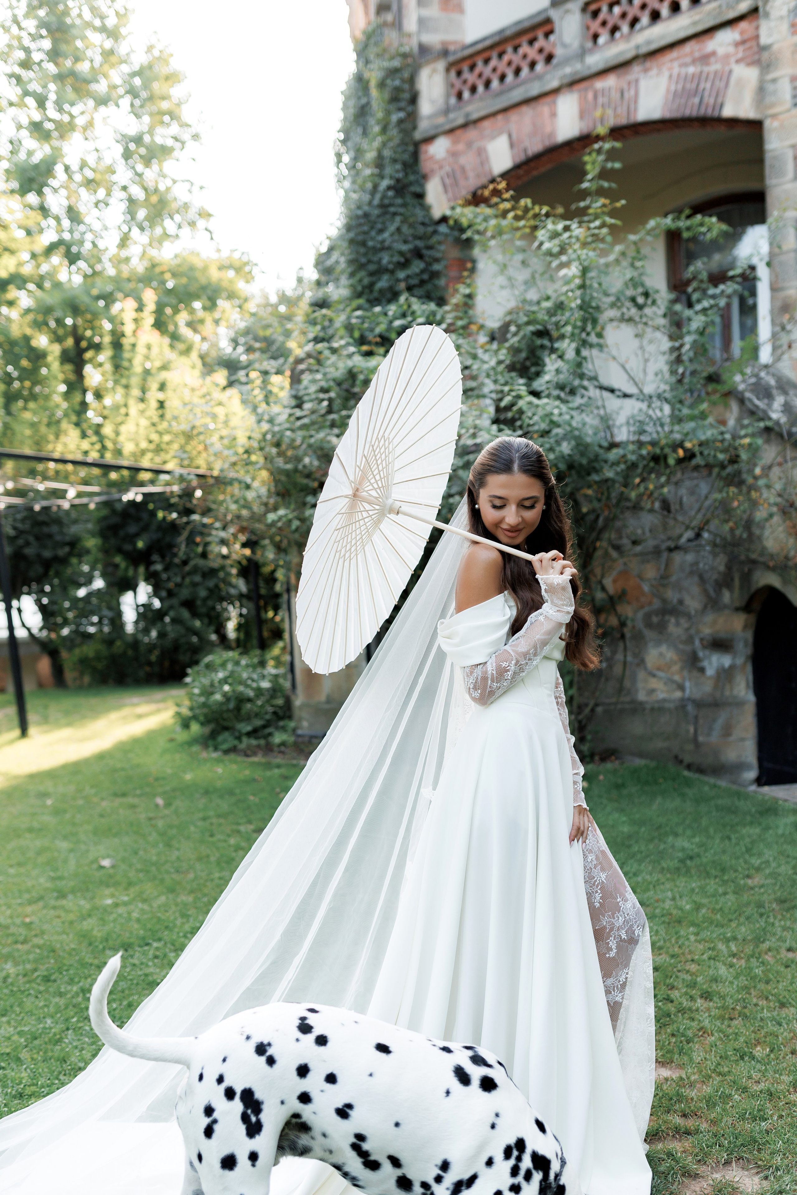 Palac Zelenskich. Fotograf ślubny i rodzinny w Krakowie Yana Klymova