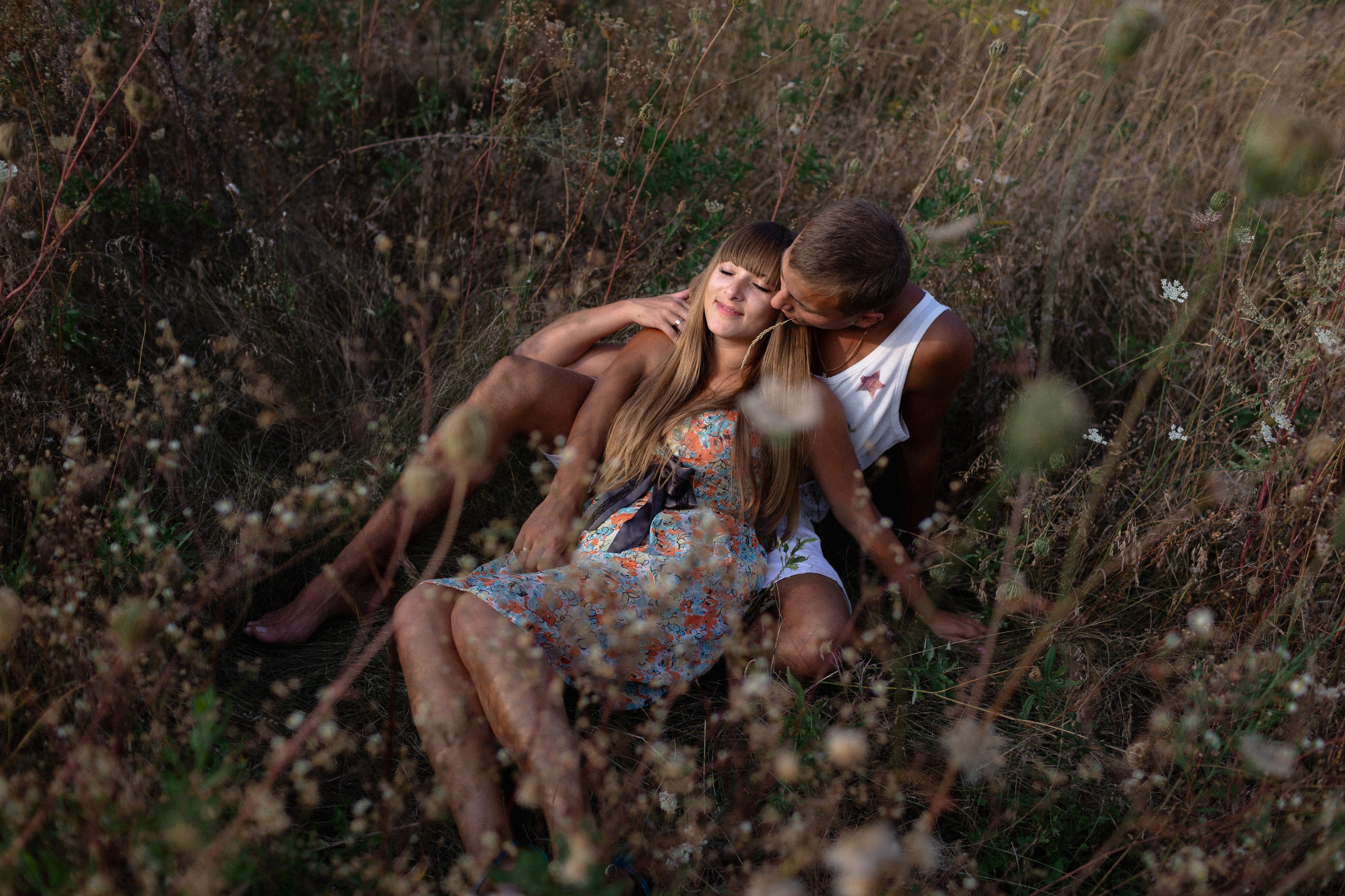 Улыбчивые Виктория и Александр. Фотограф Андрей Друк