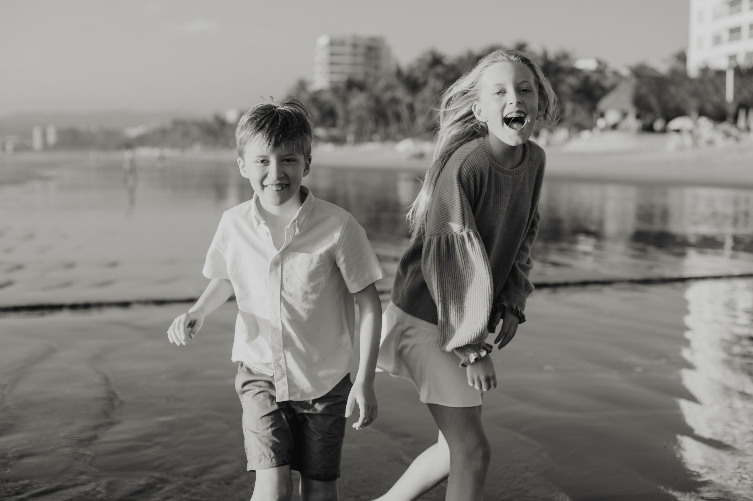 Laughter, Sand, and Sea: A Family Session in Nuevo Vallarta