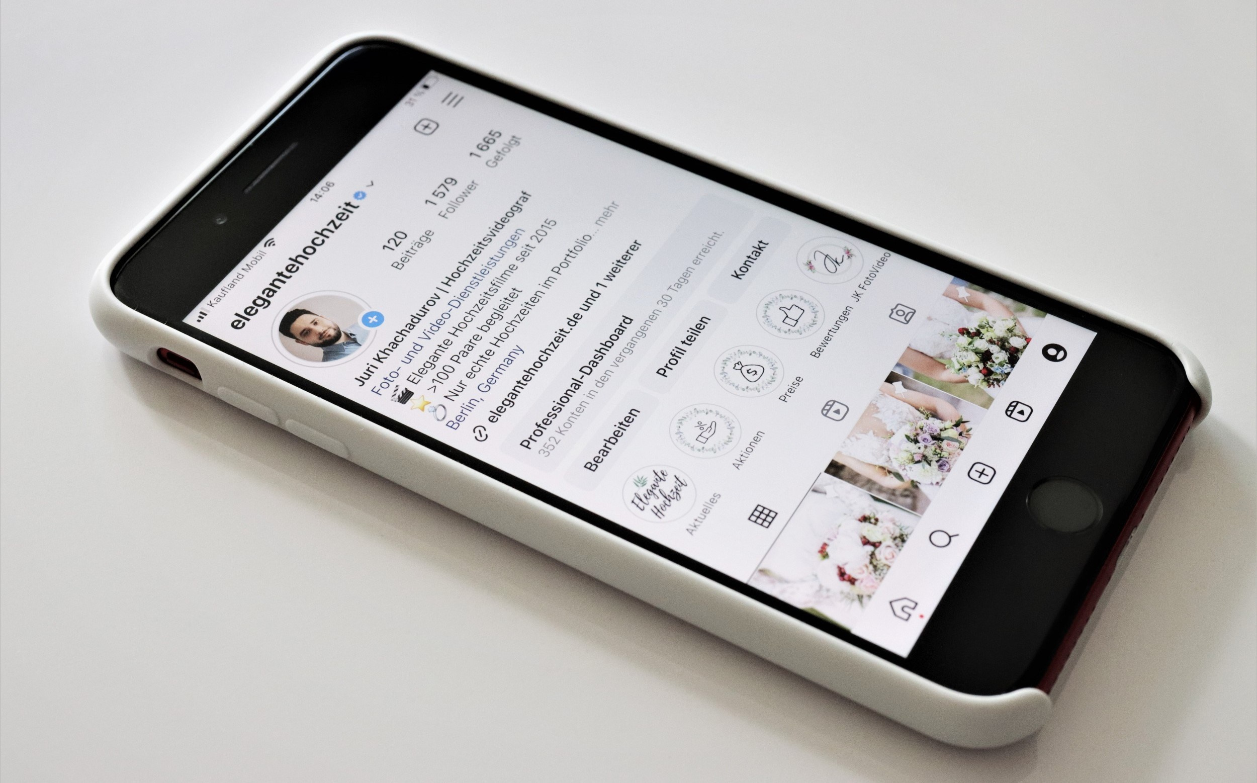 So finde ich einen Hochzeitsfotografen oder Videografen auf Instagram. Hochzeitsvideo, Hochzeitsfilm, Hochzeitsvideograf Berlin