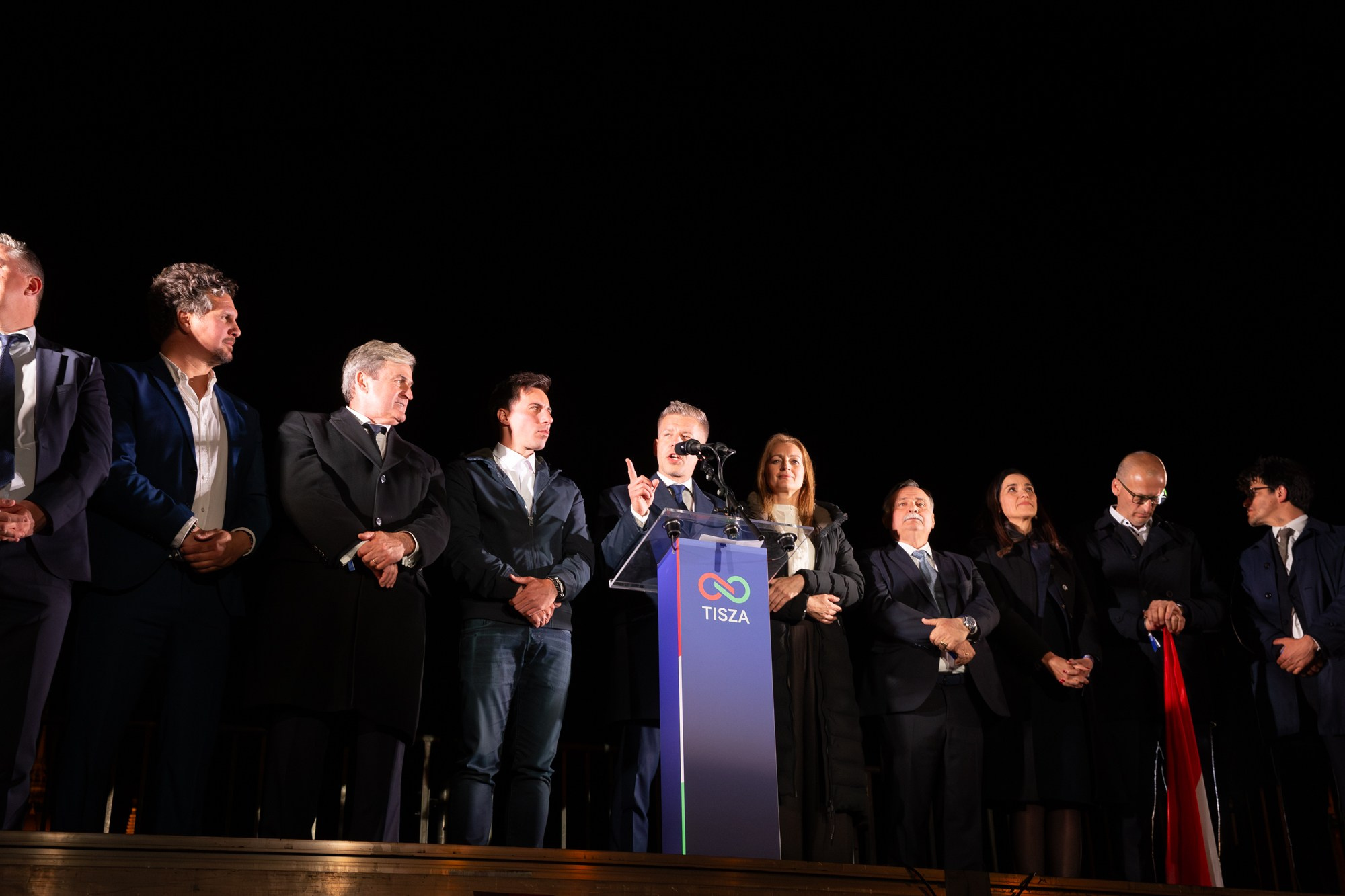 TISZA Victory Night, Hungary 2026. Photographer in Budapest  — Yura Knyazev