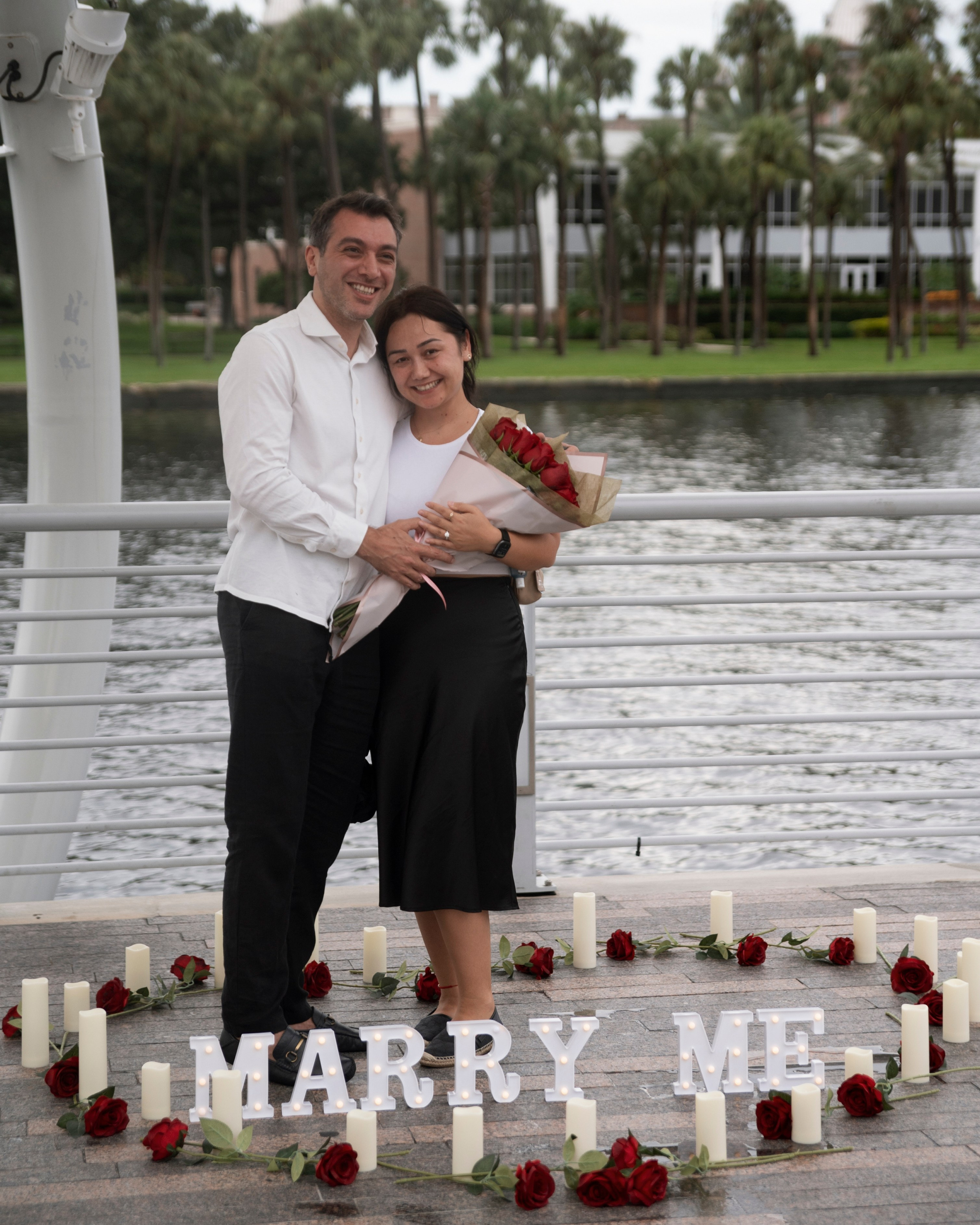 Secret Proposal. Portrait, kids and family photographer in Wesley Chapel Alina Alice Osipova