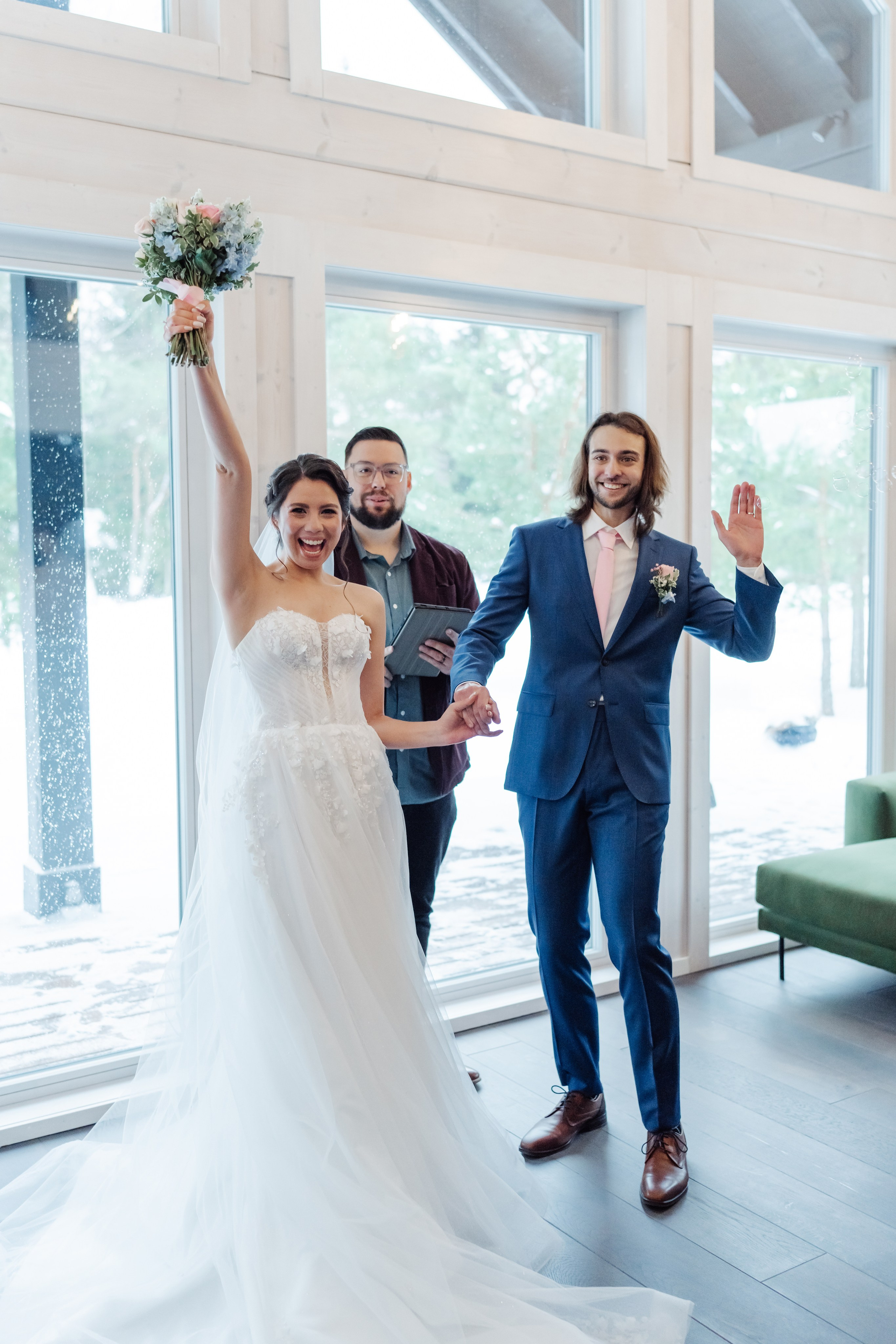 Winter bryllup. Bryllupsfotograf i hele Norge