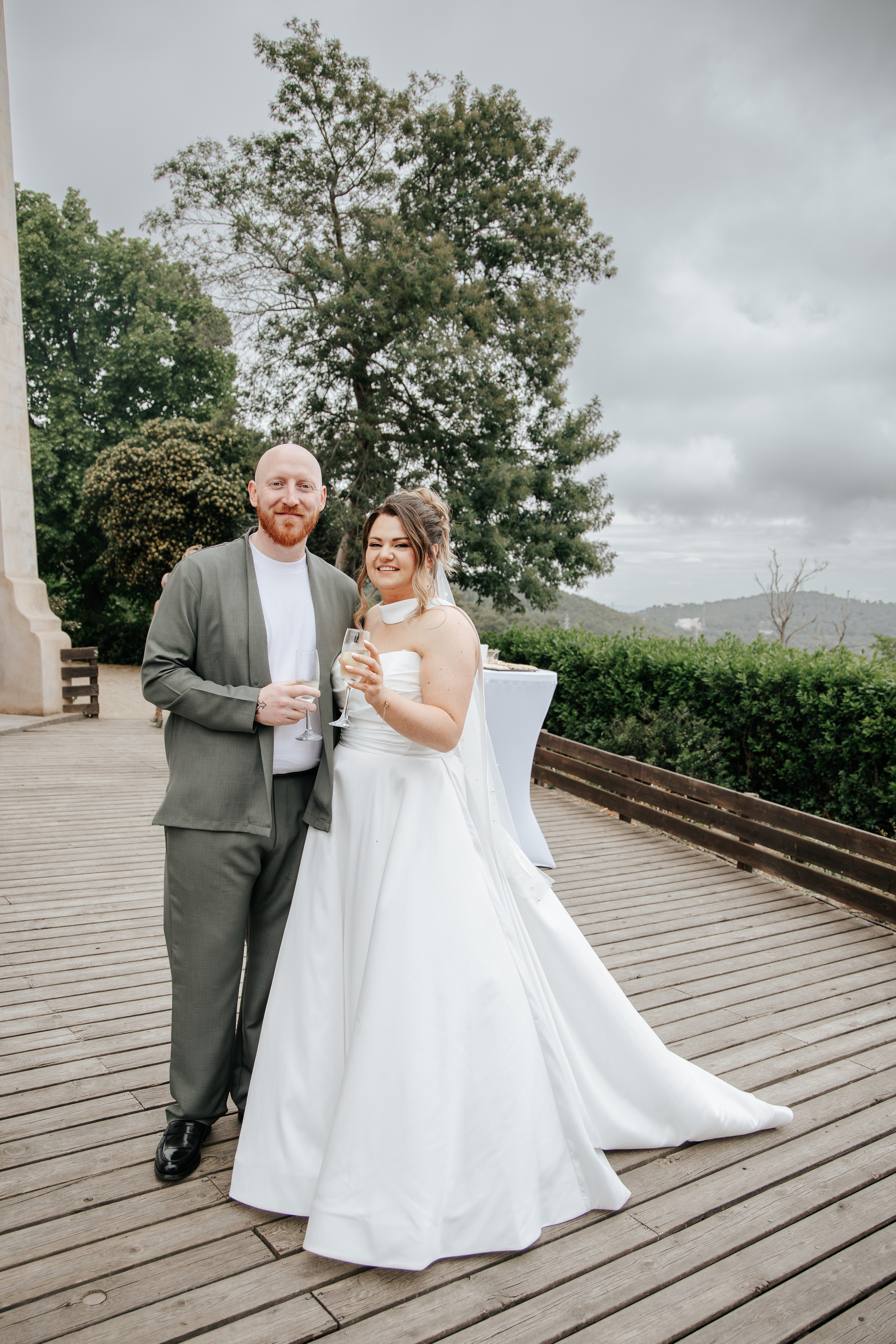 Sophie & Corey, 02/05/2026, Observatorio de Fabra, Barcelona. Fotógrafa de bodas en Girona, Costa Brava | Wedding Photographer Evgenia Gruntovaya