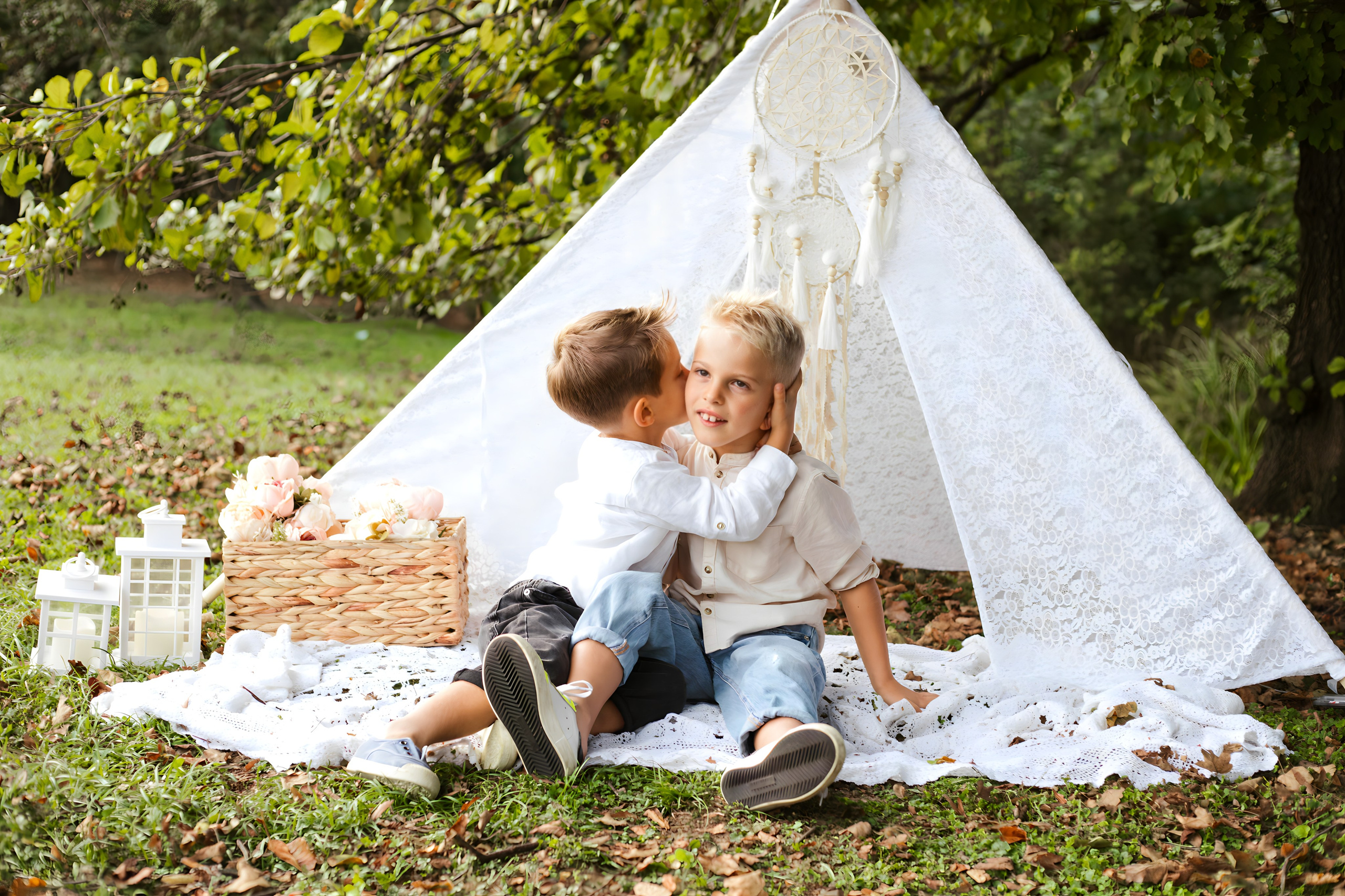 Maggie e la sua bellissima famiglia. Luci e Capricci Photography