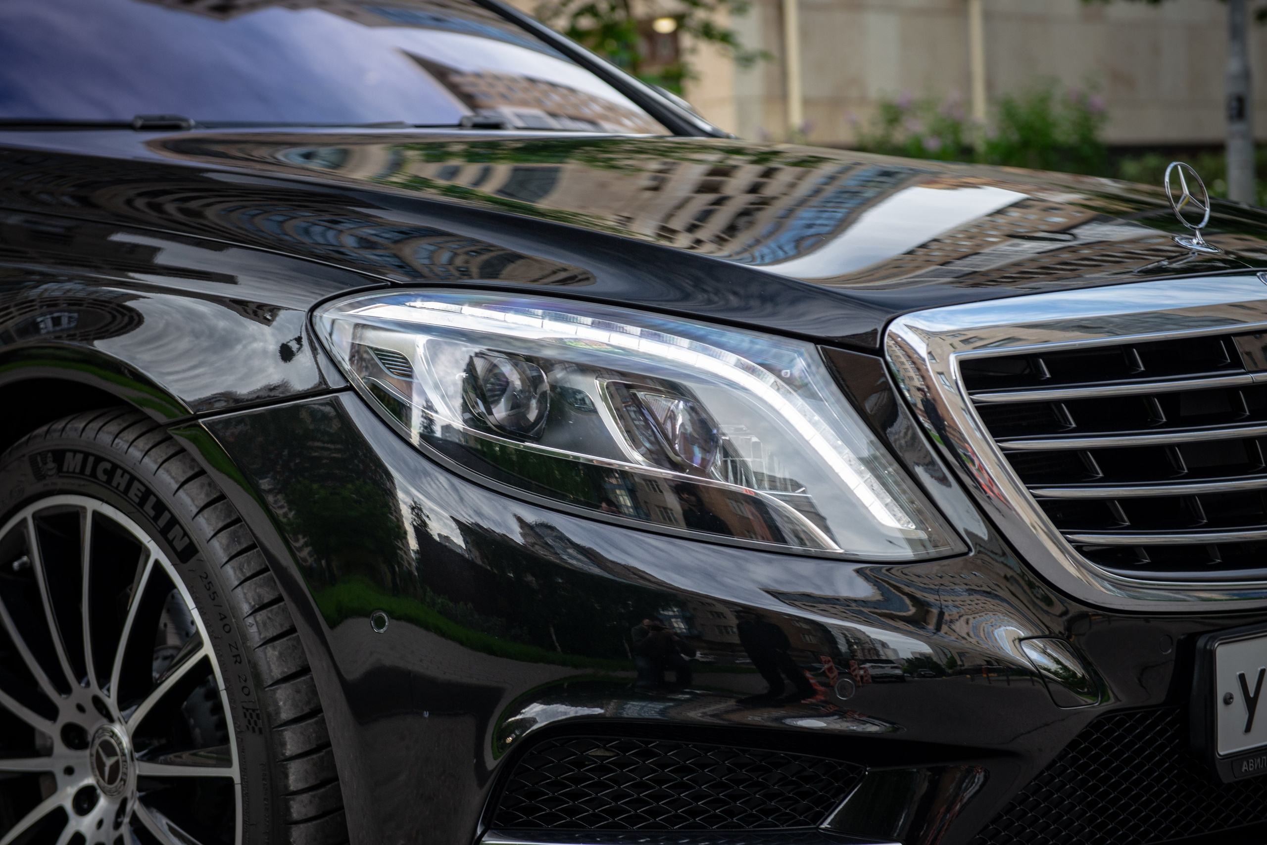 Фотосъемка Mercedes Benz S500 для продажи. ФОТОГРАФ МЕКСИКА КИНТАНА-РОО