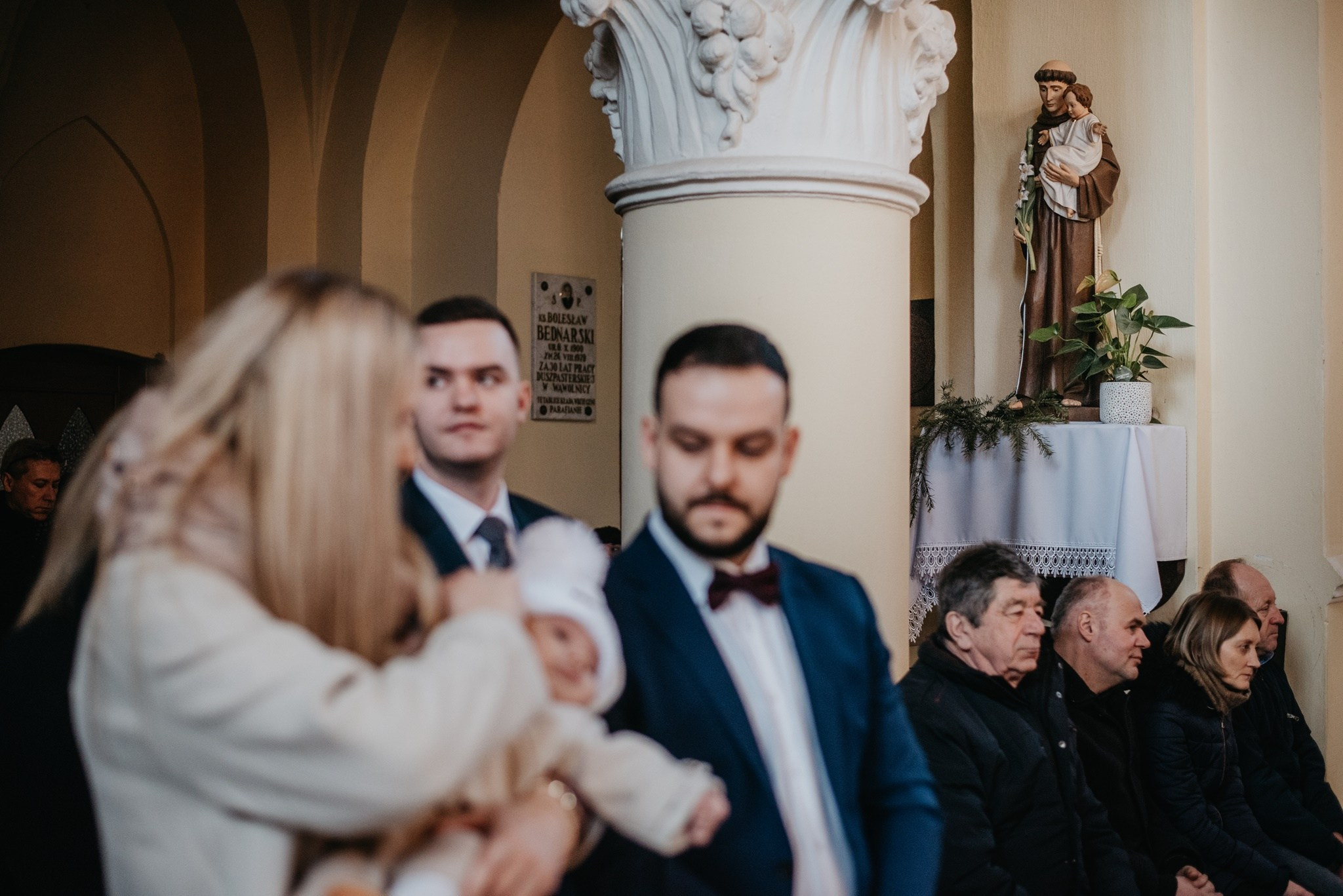 Chrzest Św. Aleksandra. Dominika Strachacka Fotografia | Fotograf ślubny i rodzinny Opole Lubelskie Lublin