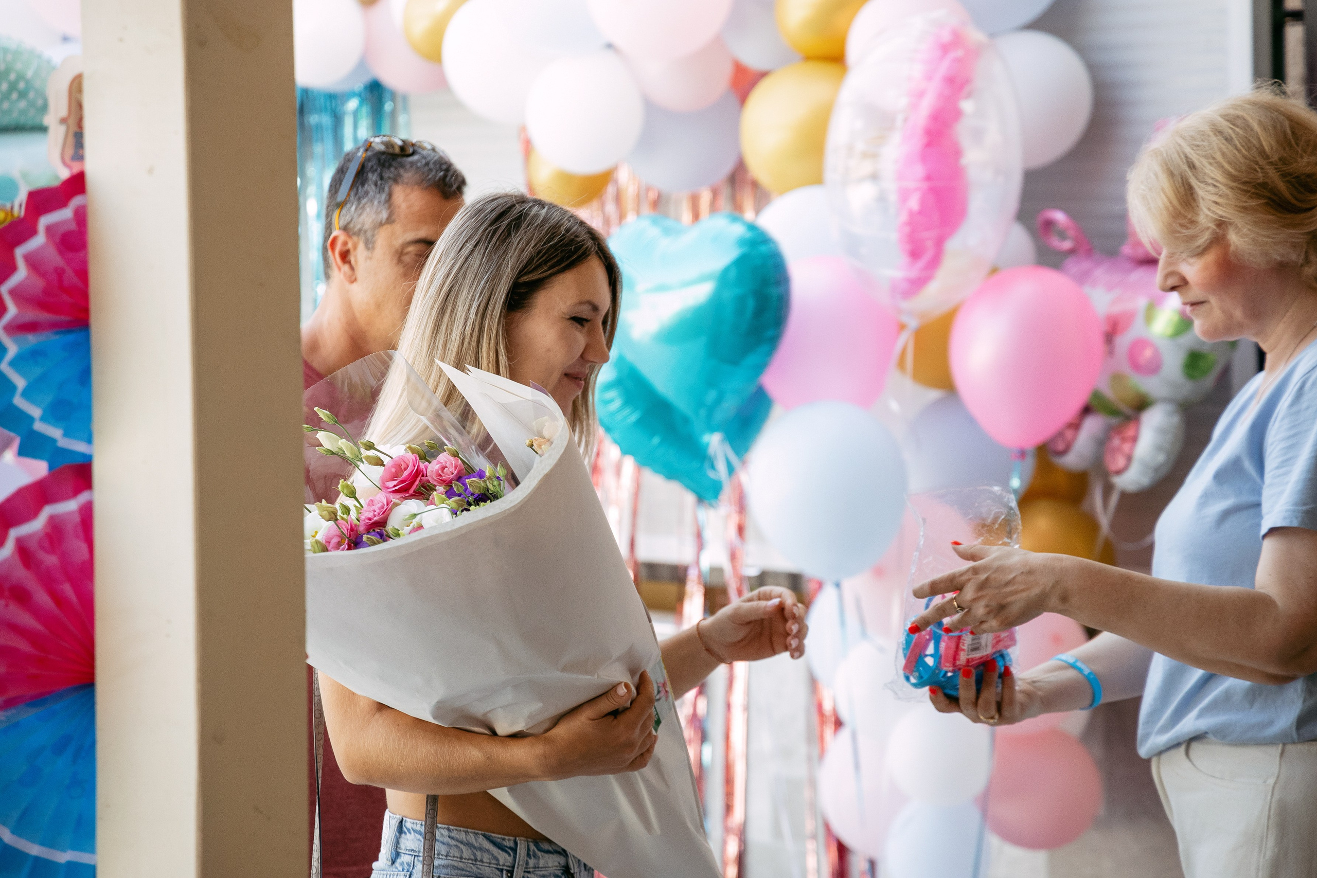 Gender Party for Alina and Michael. Home