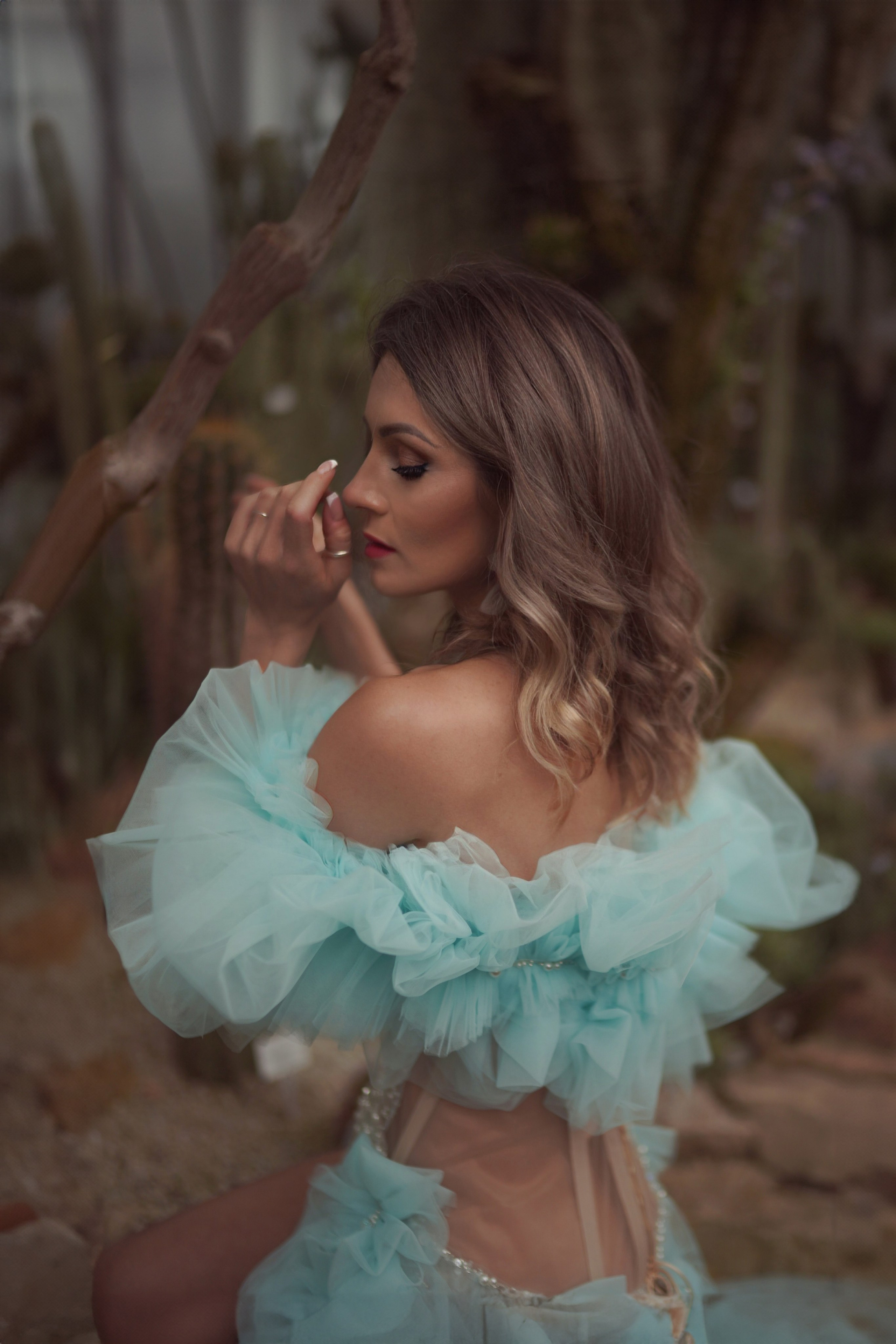 Frauenporträts in Designerkleider. Elena Fotografie aus Rottenburg am Neckar