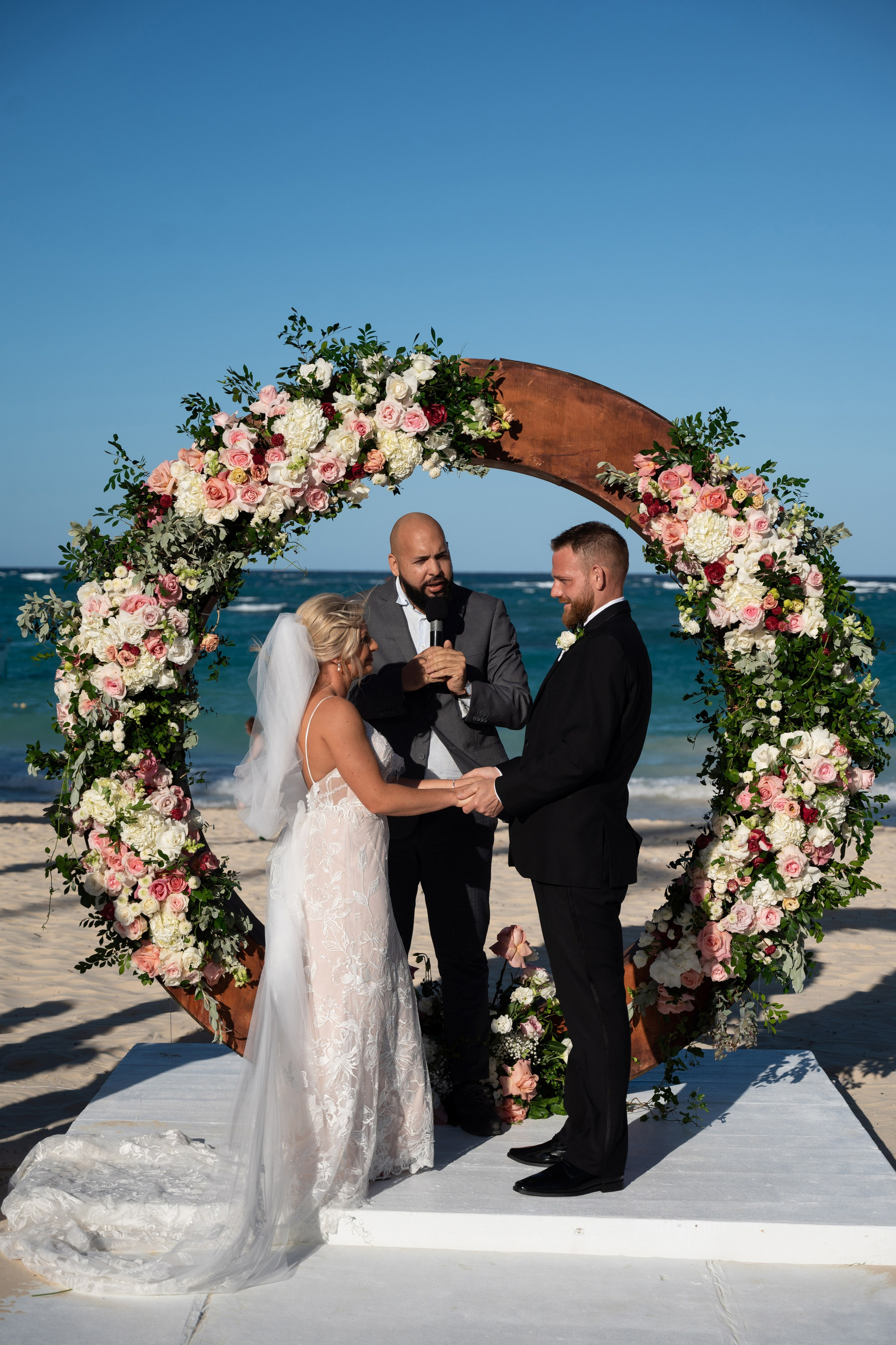Dream Wedding of Caitlin & Ryan at Kukua Beach, Punta Cana