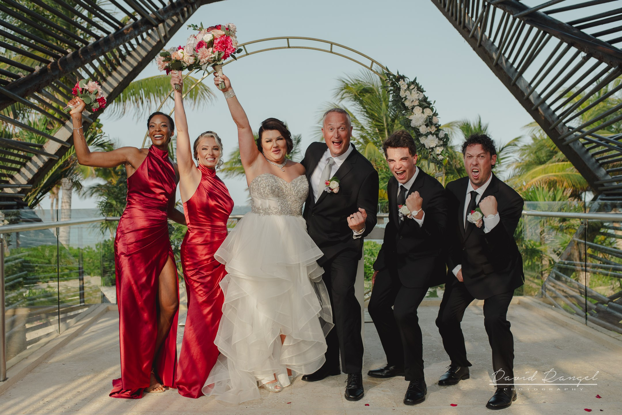 Heather and Benjamin on their destination wedding at Royalton Riviera Cancun. Destination wedding photographer based in Cancun and Riviera Maya with service worldwide