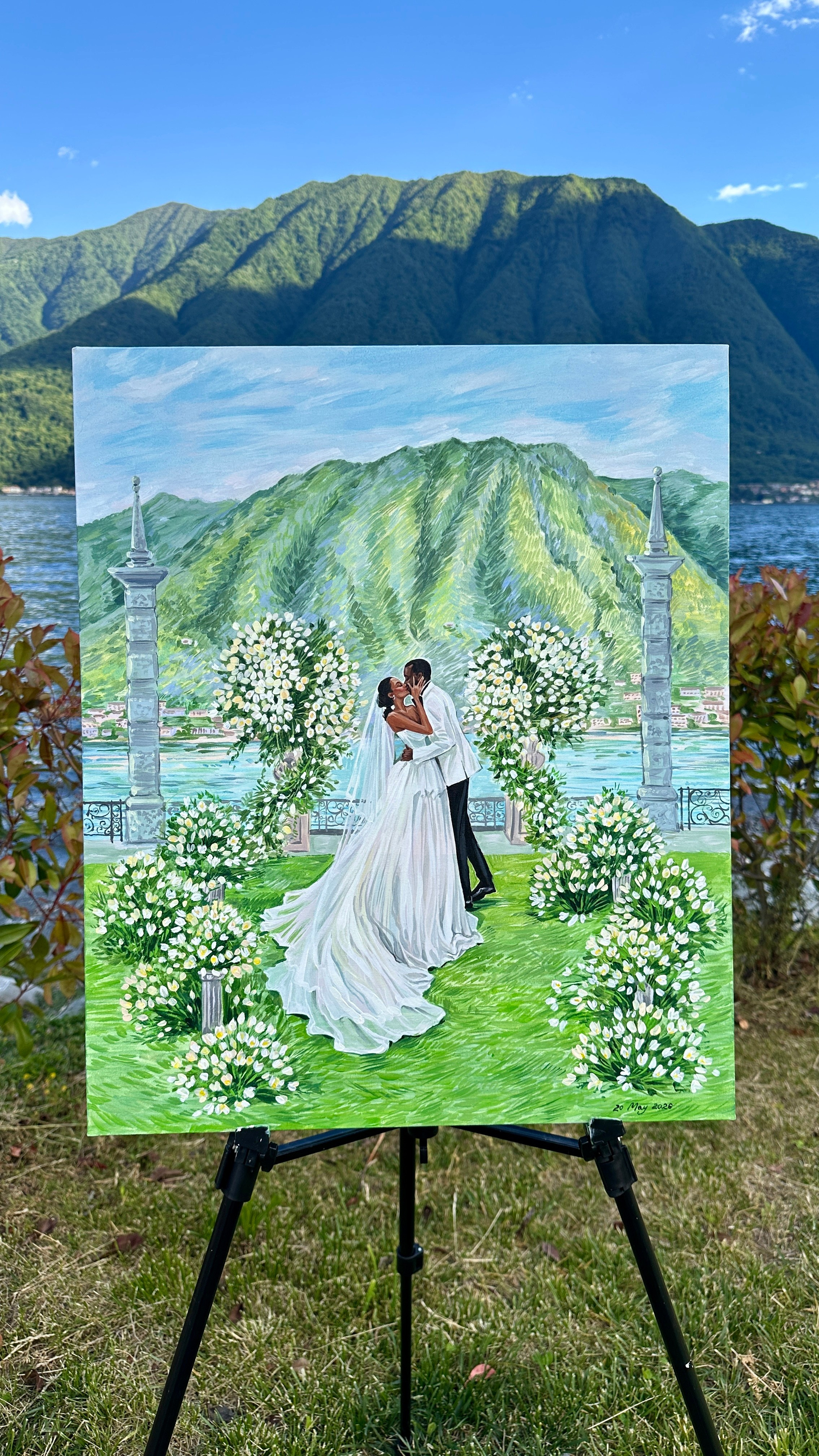 Ceremonial Painting. InnaIllustrator