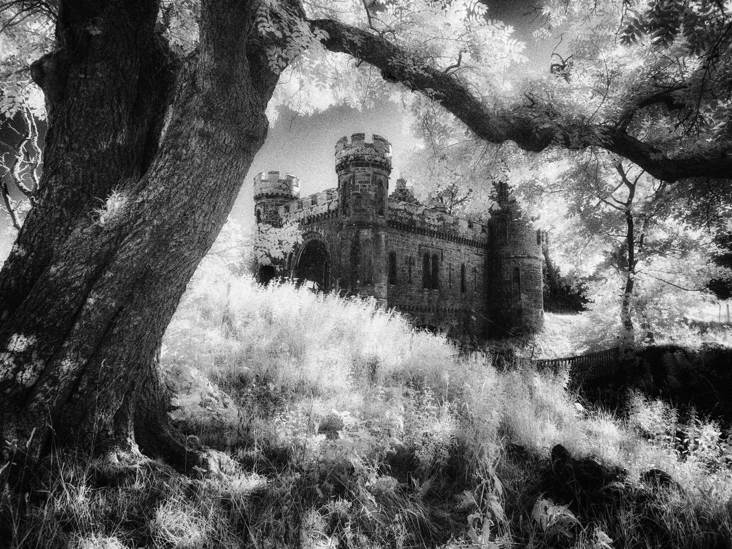 Castles. Infrared Scotland