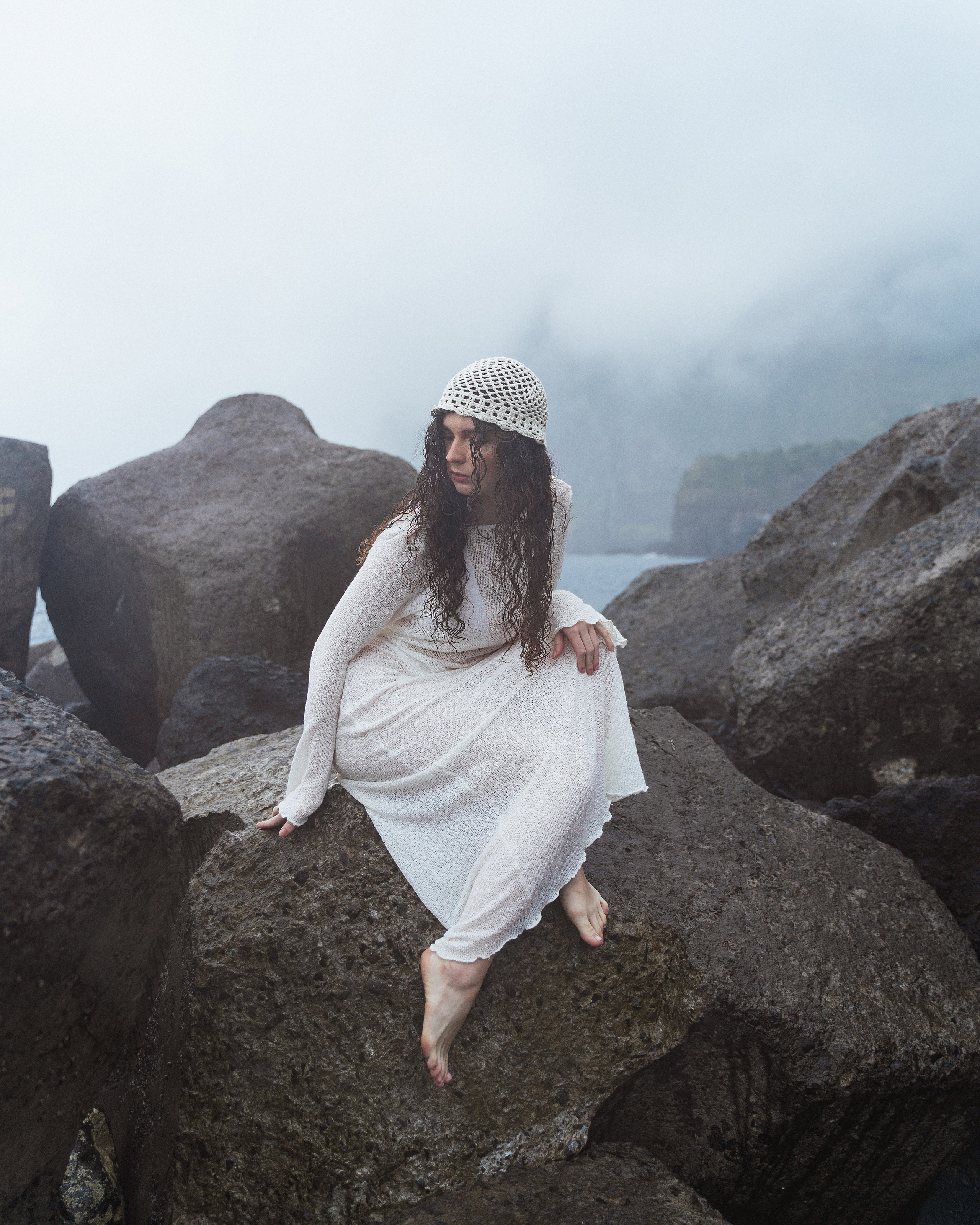 Misty Beach Portraits with Anita at Seixal | Madeira Photographer. Your photographer in Madeira