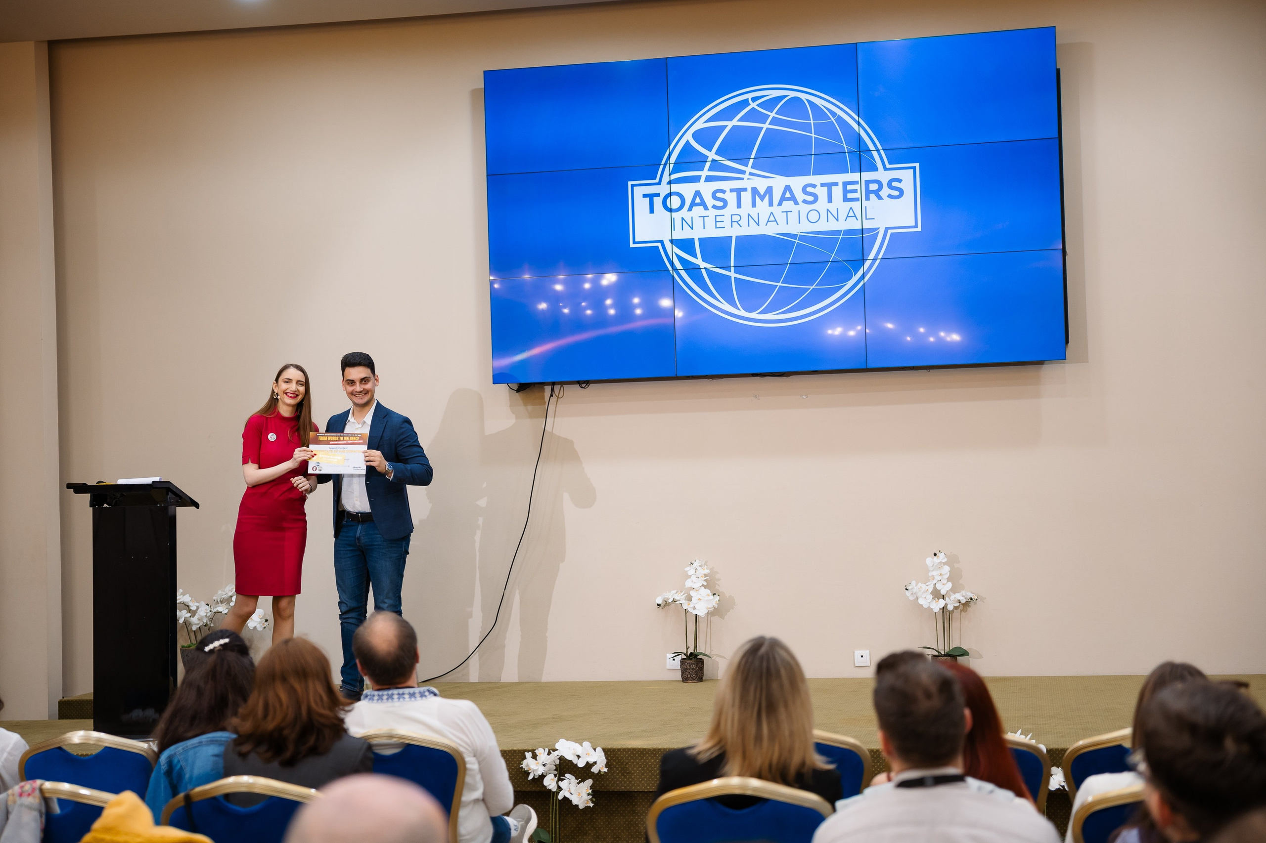 Toastmasters Conference. Marius Ciocan
