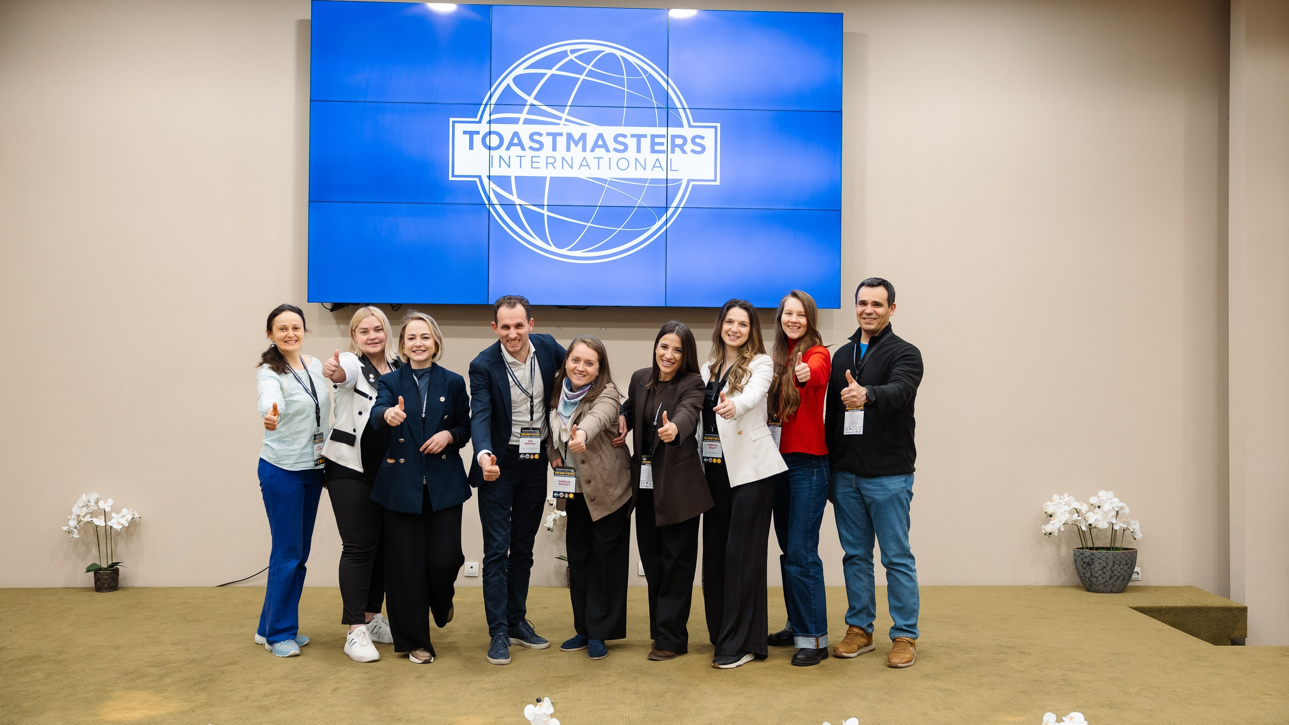 Toastmasters Conference. Marius Ciocan